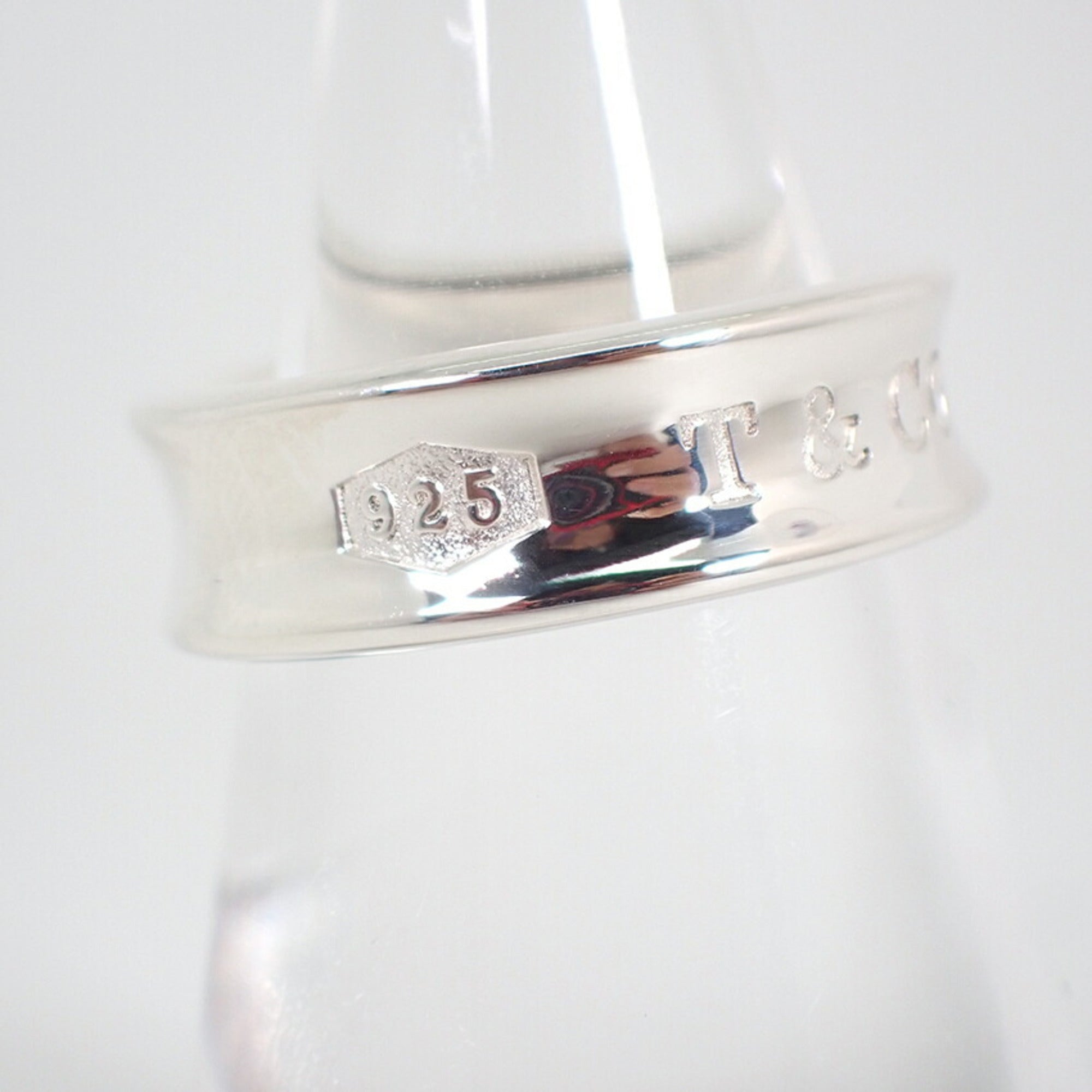 Tiffany Sterling Silver 925 Band Ring (Pre-Owned)