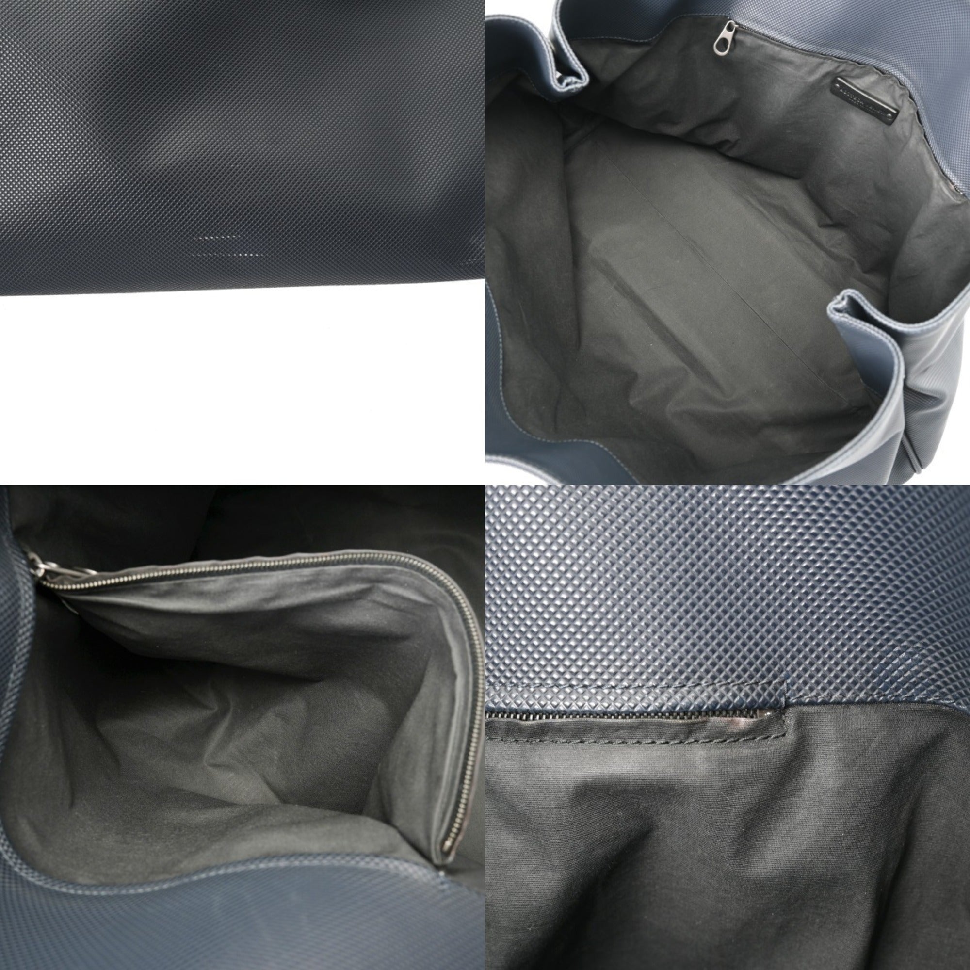 Prada Navy Pvc Tote Bag (Pre-Owned)