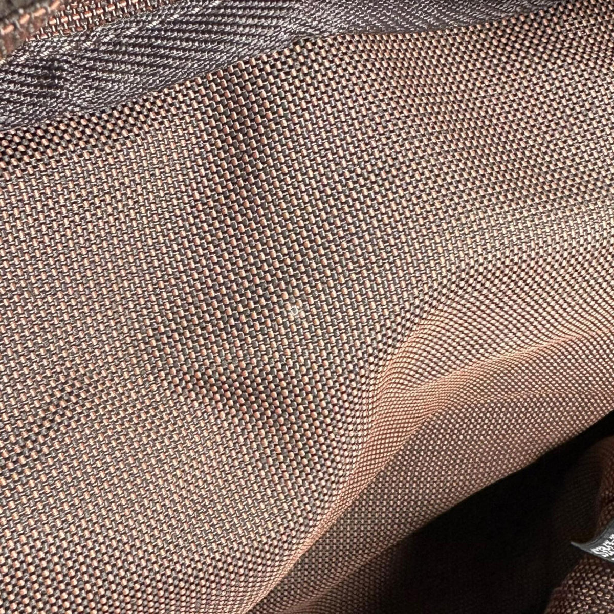 Hermes Brown Canvas Backpack (Pre-Owned)