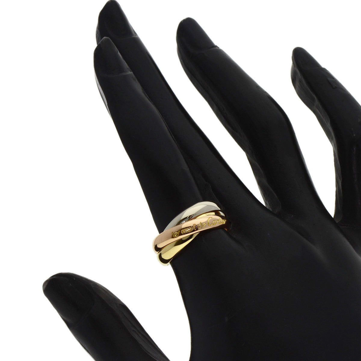 Cartier Yellow Gold (18K) Pink Gold (18K) White Gold (18K) Band Ring (Pre-Owned)