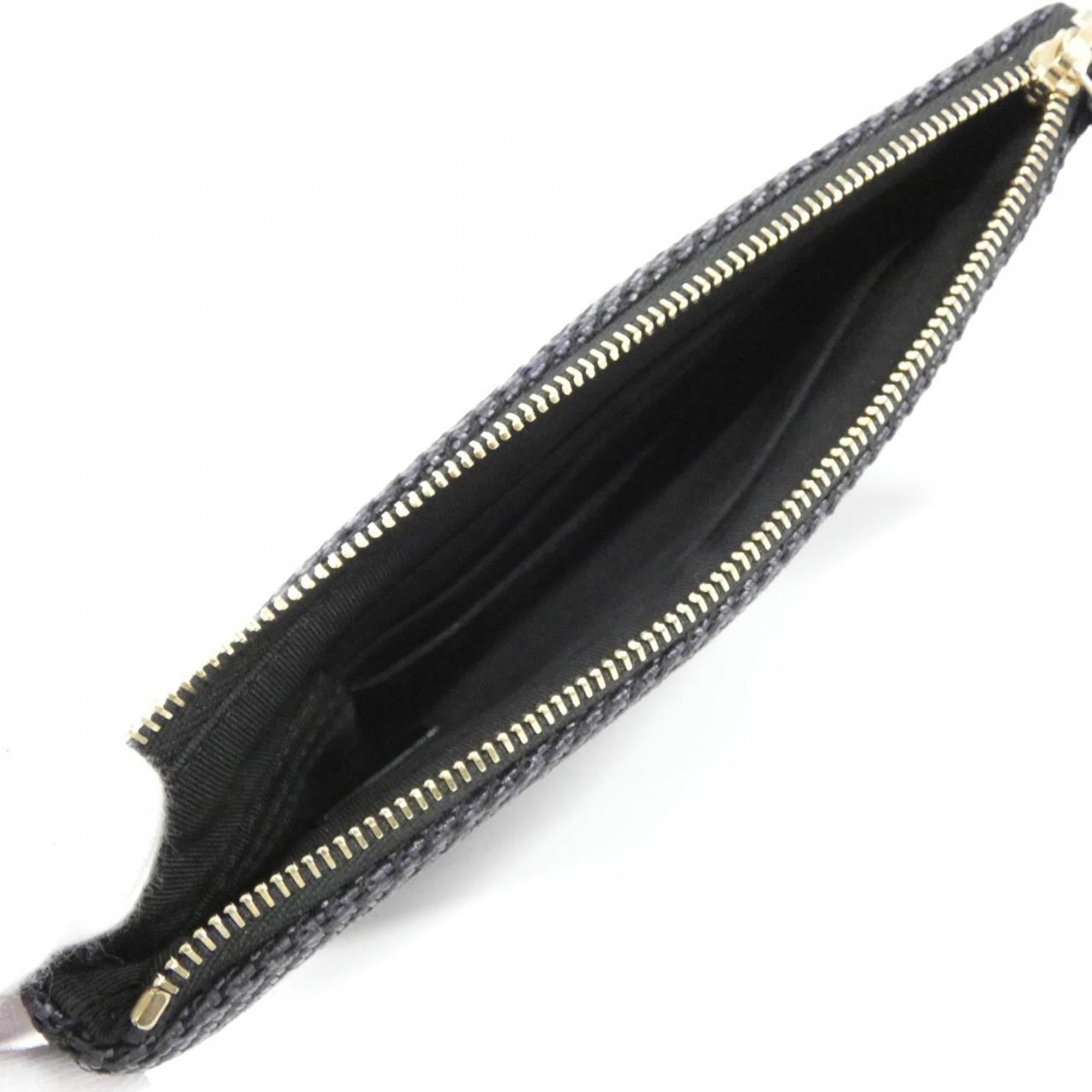 Chanel Black Nylon Canvas Pouch (Pre-Owned)