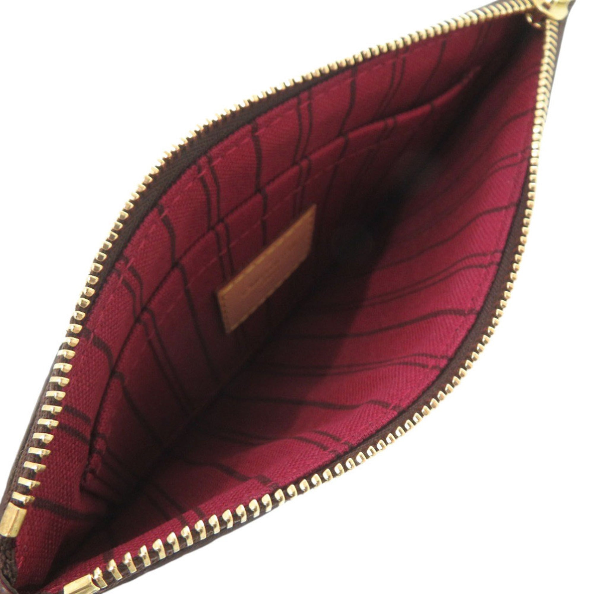 Louis Vuitton Fuchsia Monogram Monogram Handbag Pouch (Pre-Owned)