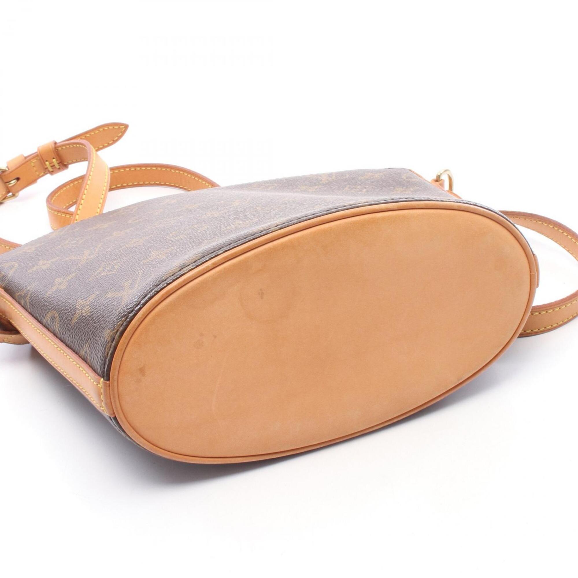 Louis Vuitton Brown Pvc Leather Handbag Shoulder Bag (Pre-Owned)