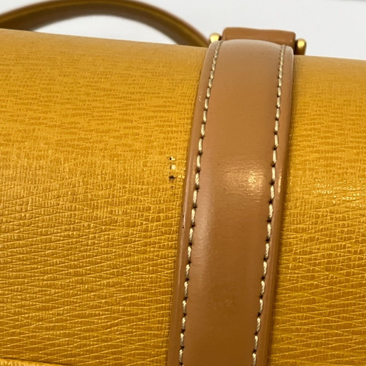 Burberry Yellow Handbag (Pre-Owned)