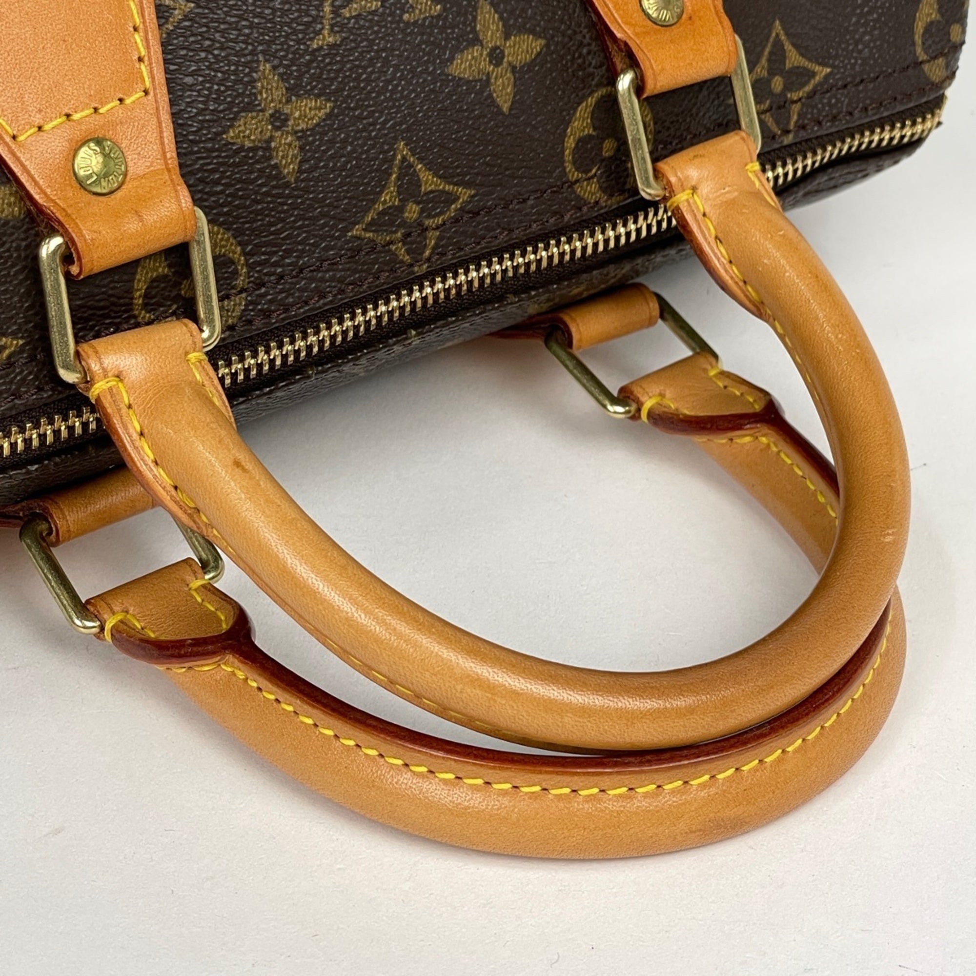 Louis Vuitton Brown Monogram Handbag (Pre-Owned)