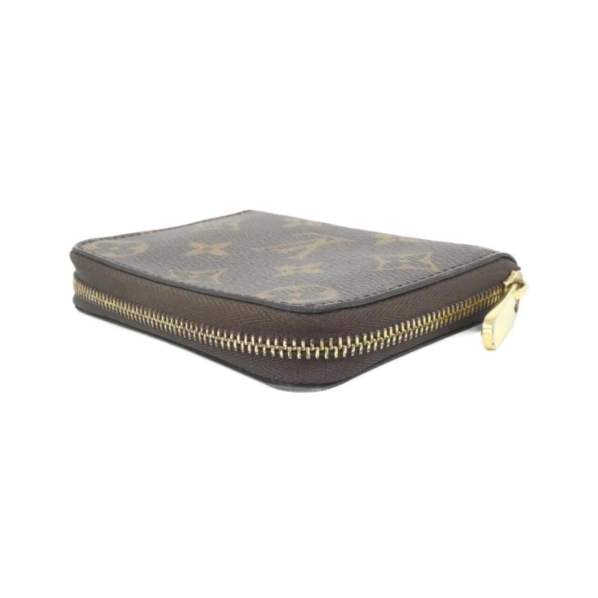 Louis Vuitton Marron Coated Canvas Coin Purse/Coin Case (Pre-Owned)