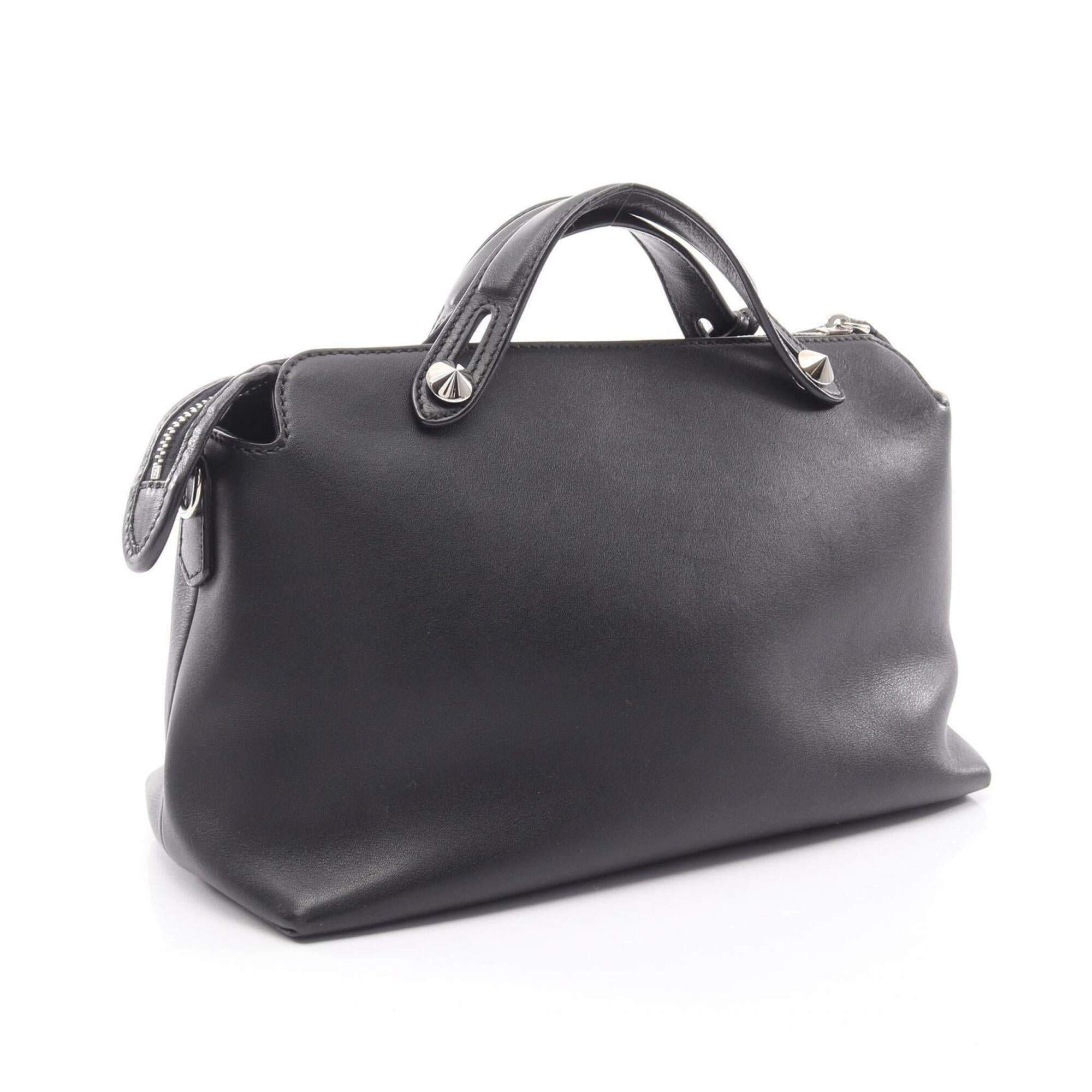 Fendi Black Leather Handbag (Pre-Owned)
