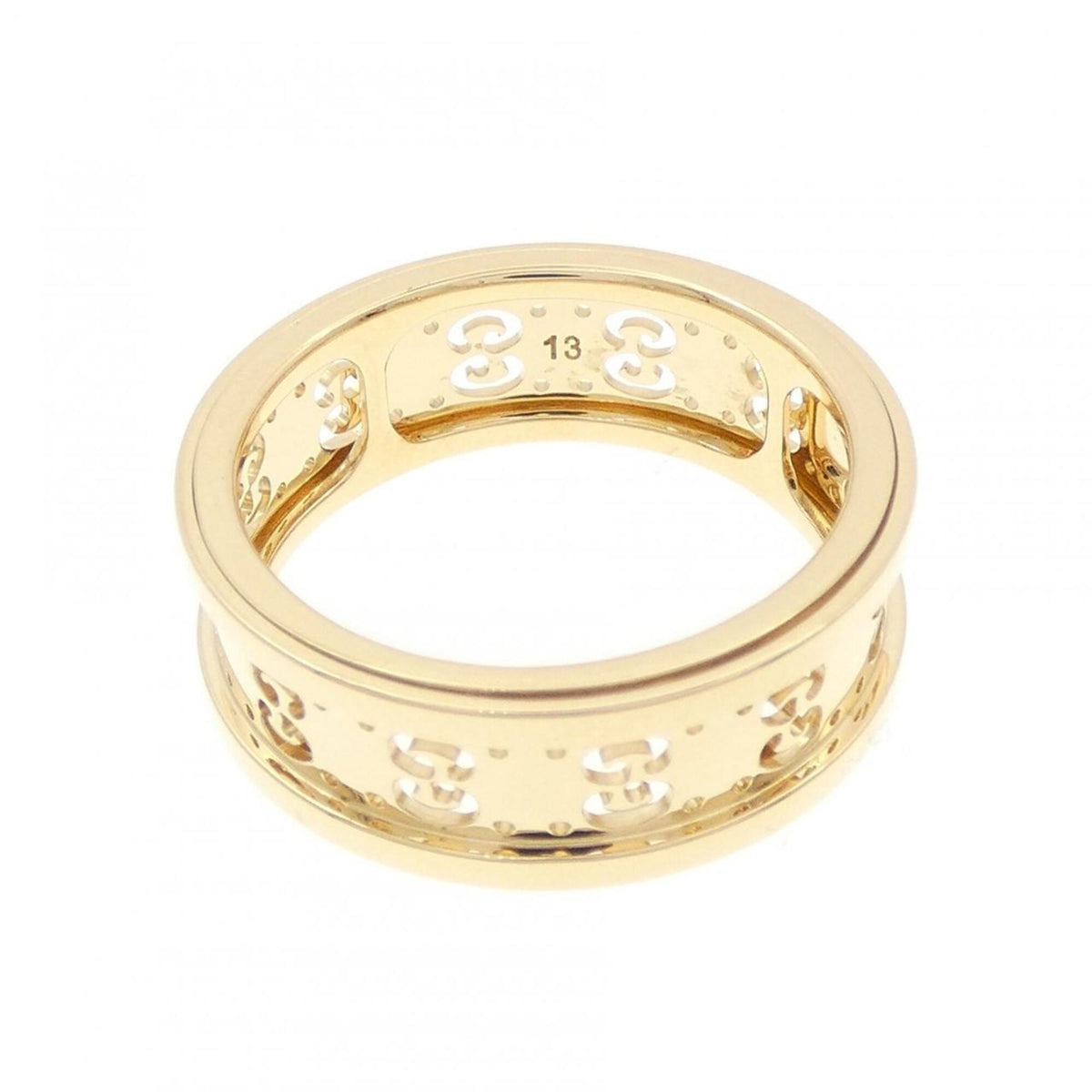 Gucci Yellow Gold (18K) Band Ring (Pre-Owned)