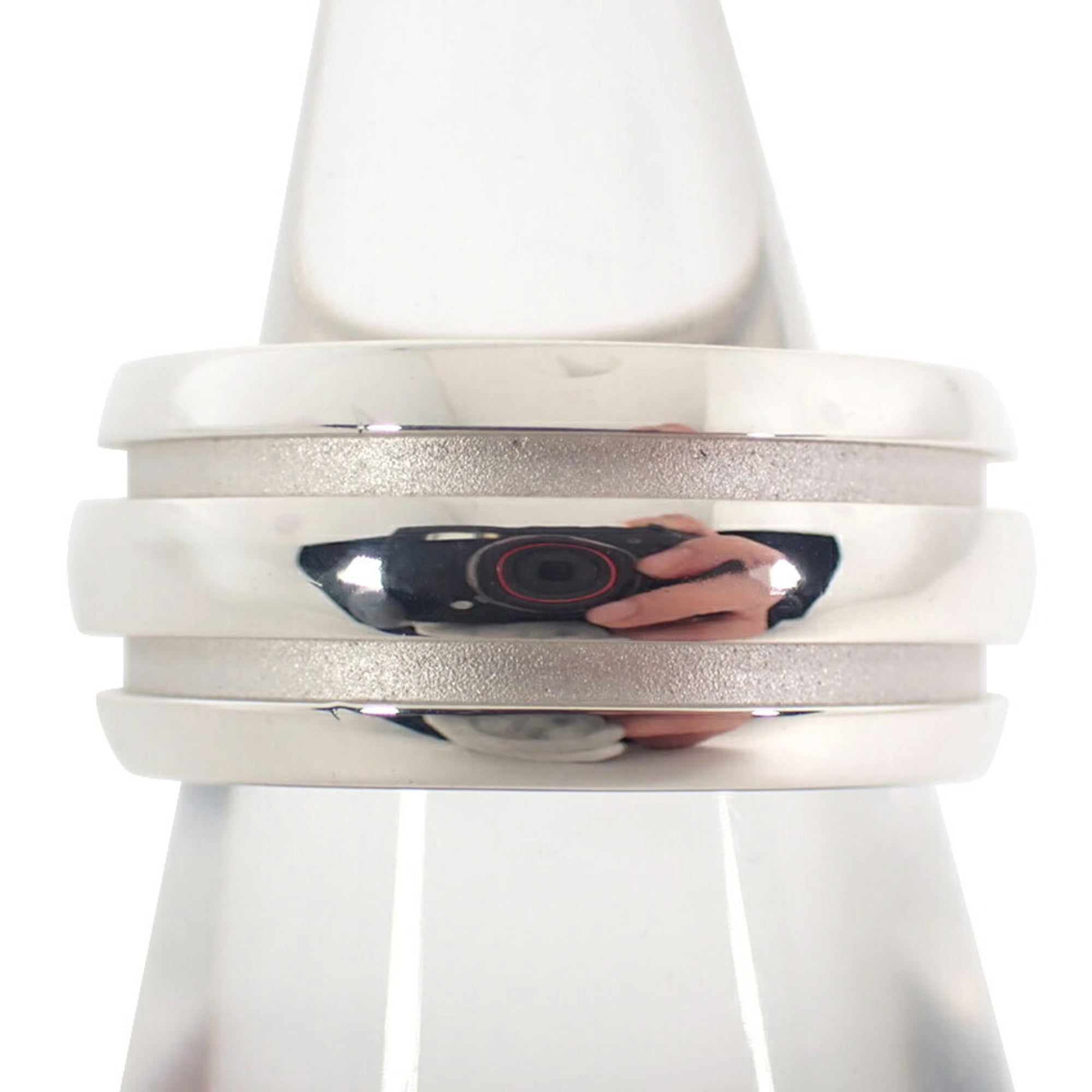 Tiffany Yellow Gold (18K) Sterling Silver 925 Band Ring (Pre-Owned)