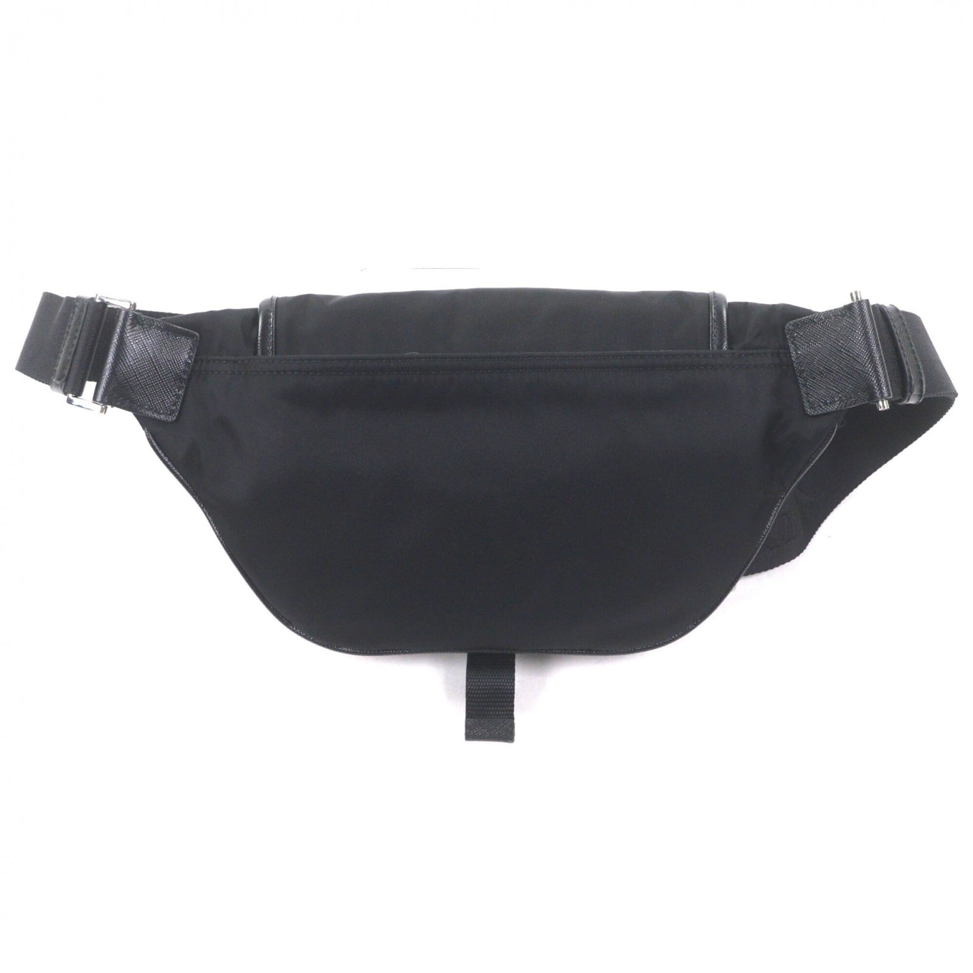 Prada Black Nylon Leather Sling Bag (Pre-Owned)