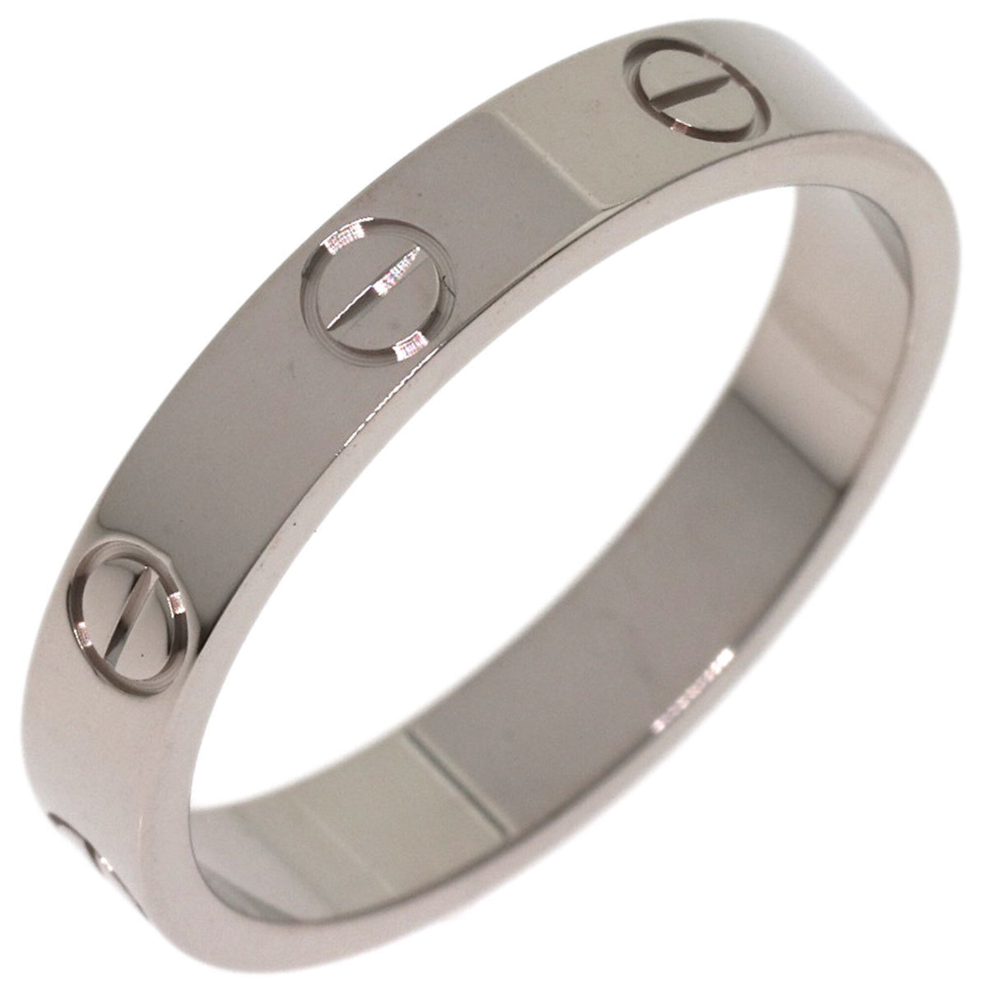 Cartier Silver White Gold (18K) Band Ring (Pre-Owned)