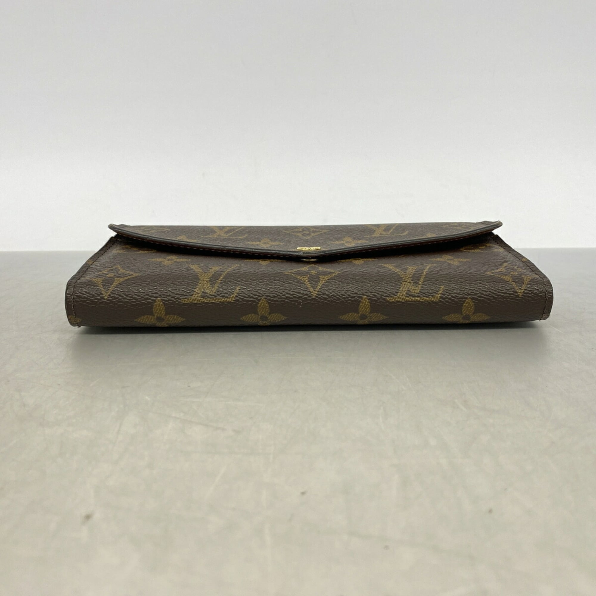 Louis Vuitton Brown Long Wallet (Bi-Fold) (Pre-Owned)