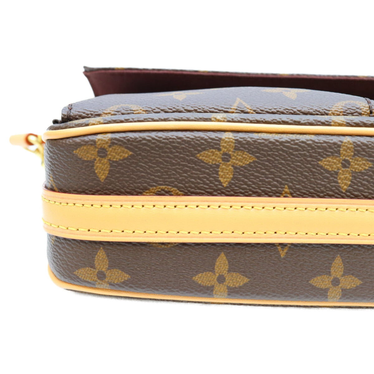 Louis Vuitton Brown Monogram Shoulder Bag (Pre-Owned)