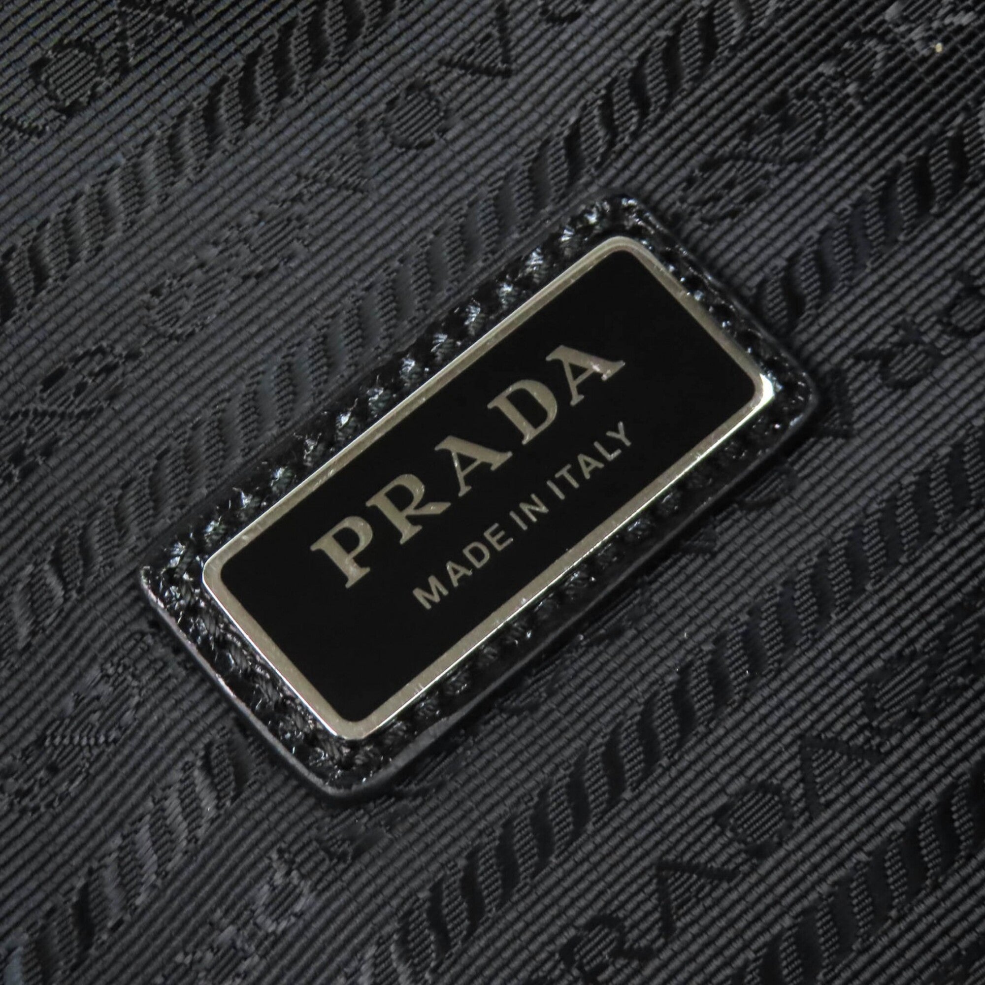 Prada Black Leather Shoulder Bag Sling Bag (Pre-Owned)