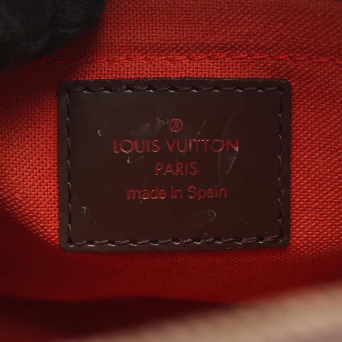 Louis Vuitton Brown Damier Canvas Coated Canvas Handbag (Pre-Owned)