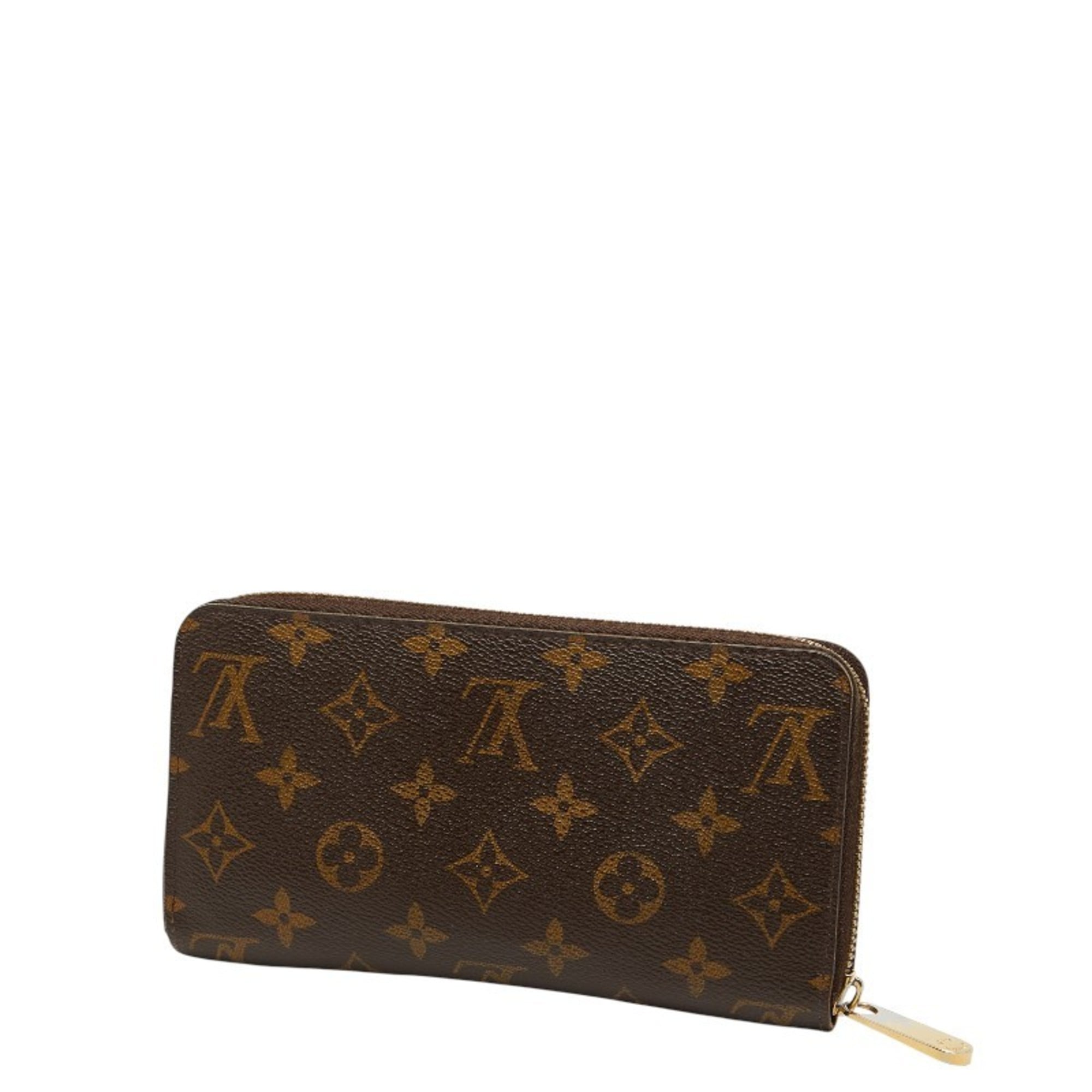 Louis Vuitton Brown Pvc Long Wallet (Bi-Fold) (Pre-Owned)