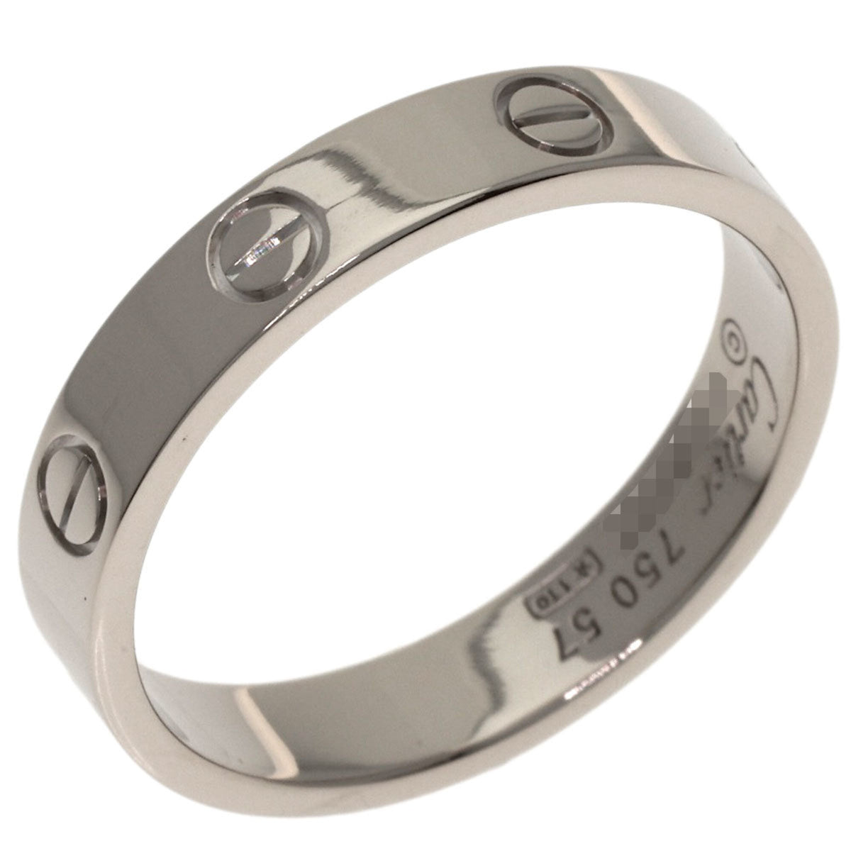 Cartier White Gold (18K) Band Ring (Pre-Owned)