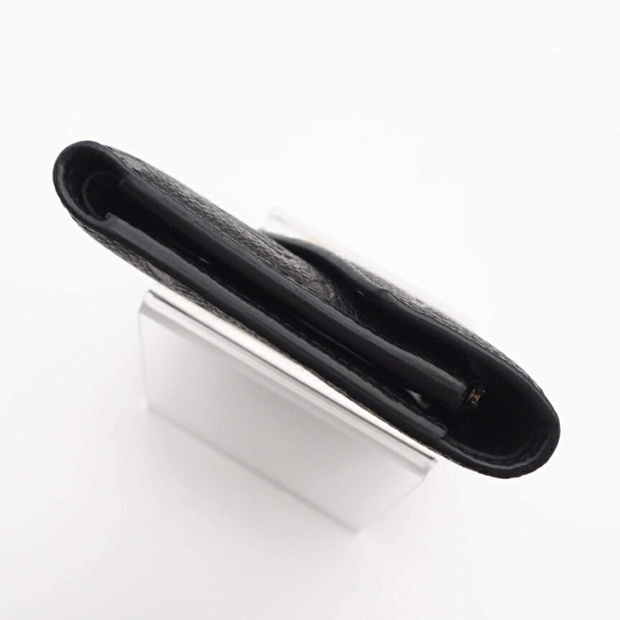 Louis Vuitton Empreinte Black Leather Wallet (Tri-Fold) (Pre-Owned)