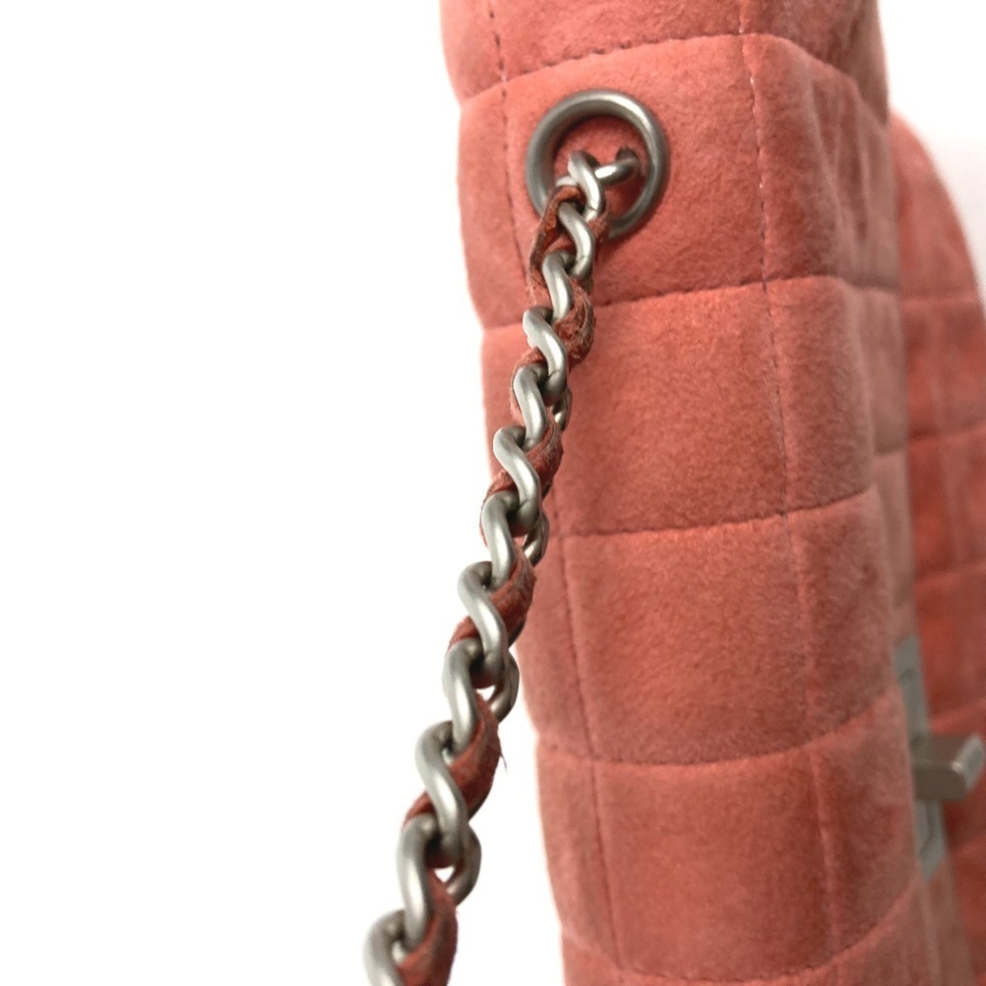 Chanel 2.55 Pink Suede Shoulder Bag (Pre-Owned)