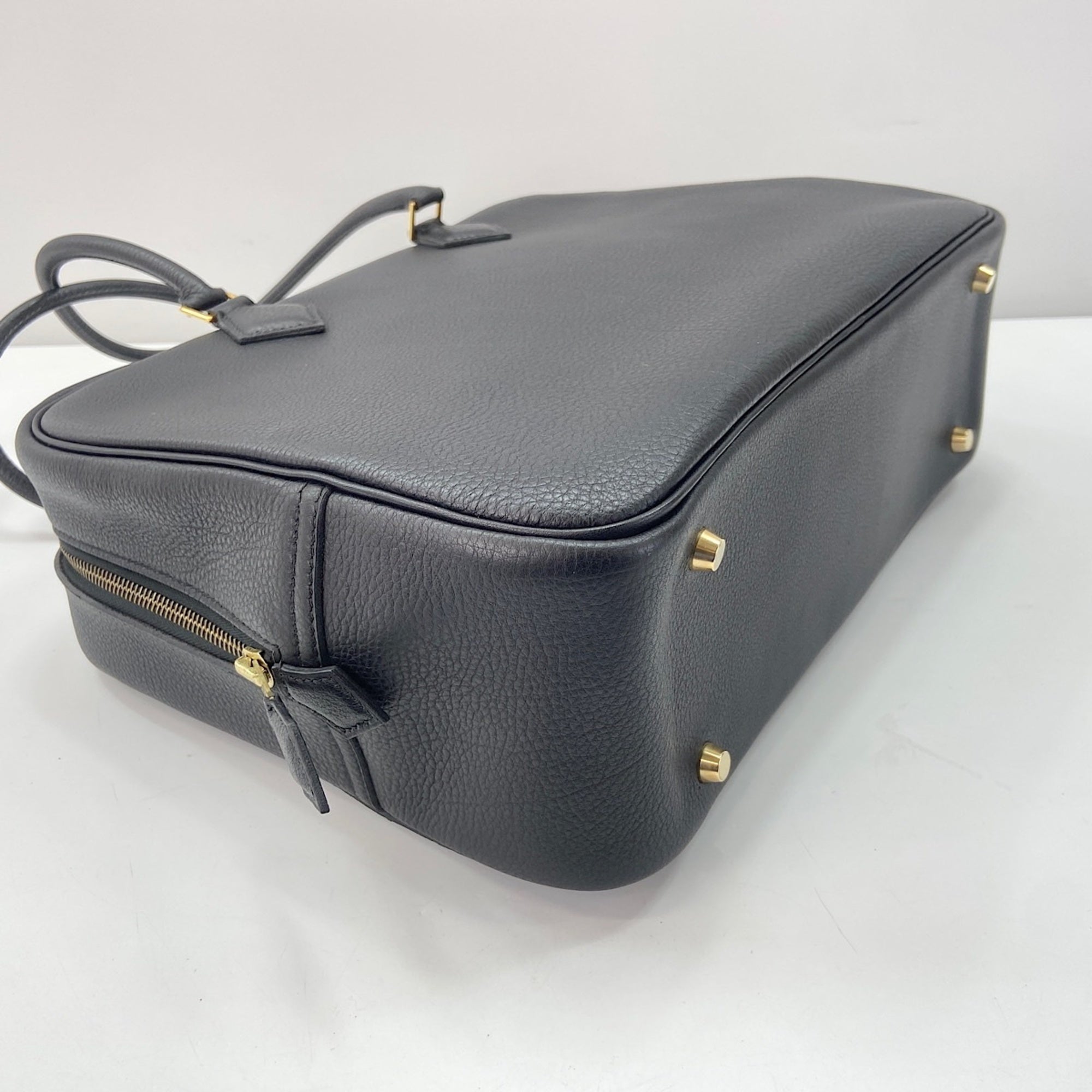 Hermes Plume Black Handbag (Pre-Owned)