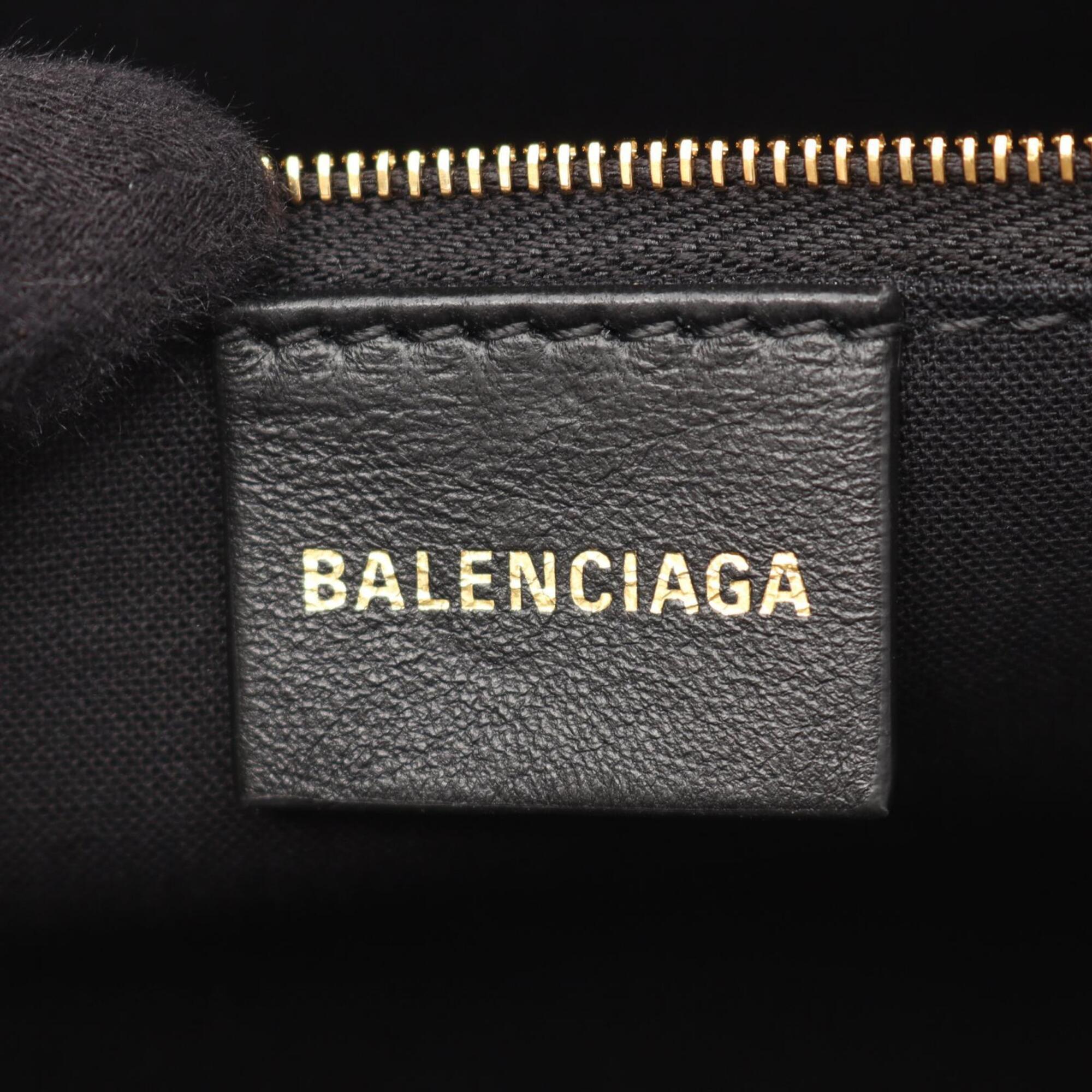 Balenciaga Gray Coated Canvas Handbag Tote Bag (Pre-Owned)