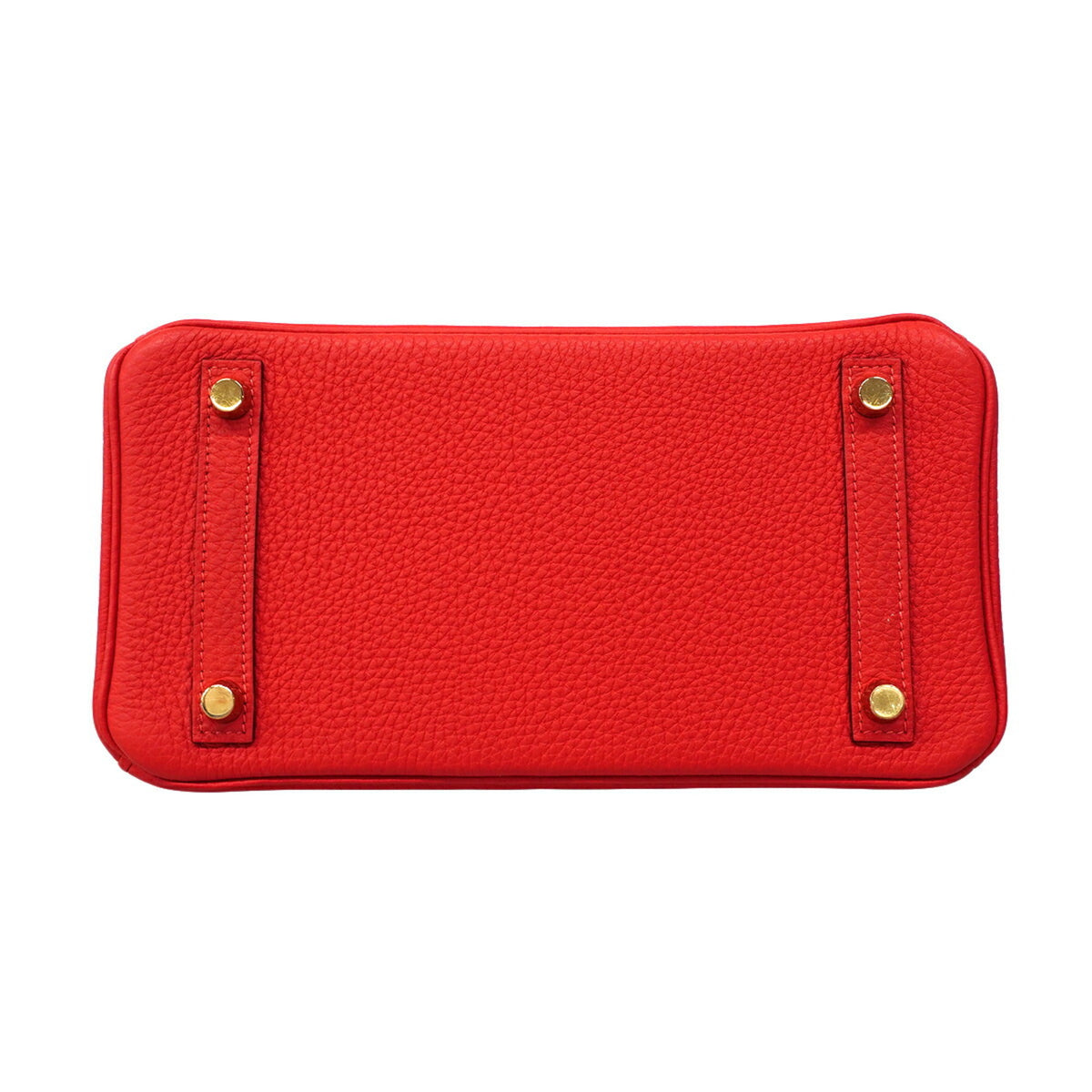 Hermes Red Color Togo Leather Handbag (Pre-Owned)