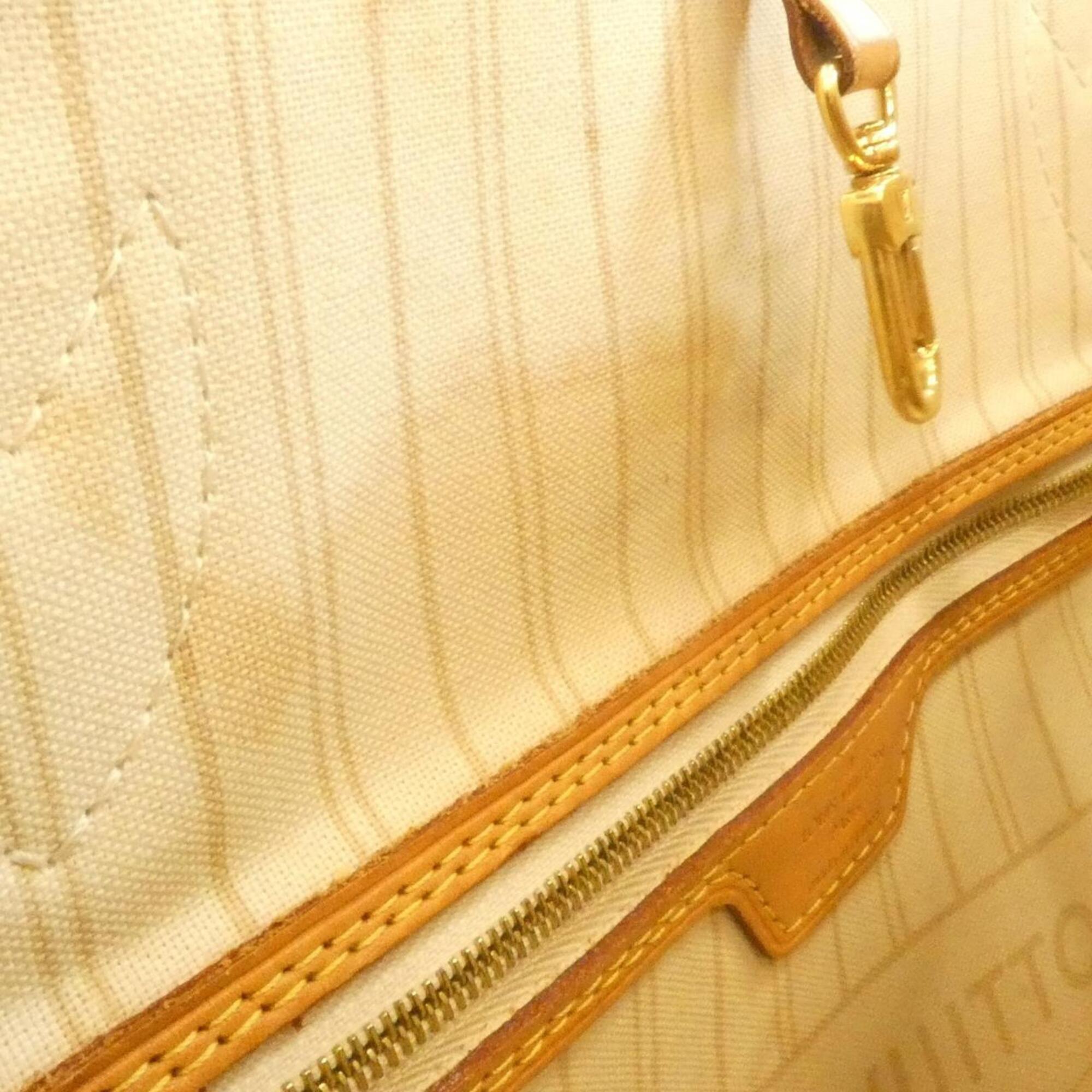 Louis Vuitton Azur Coated Canvas Handbag Pouch (Pre-Owned)