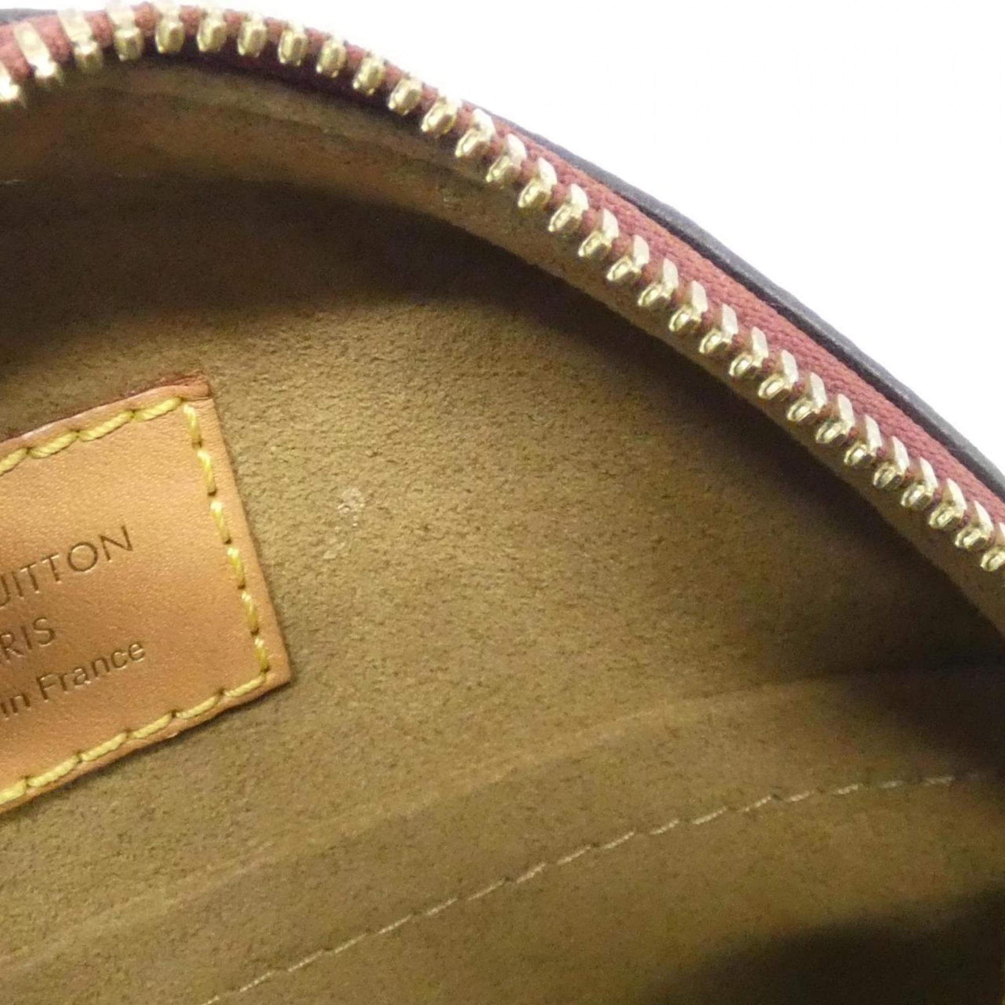Louis Vuitton Marron Coated Canvas Shoulder Bag (Pre-Owned)