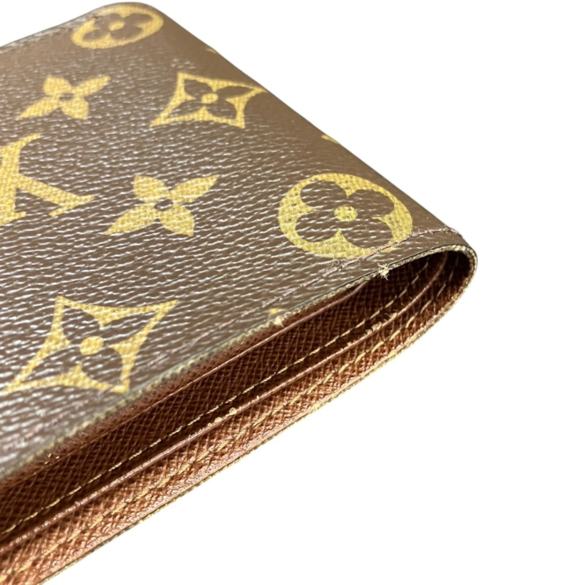 Louis Vuitton Brown Monogram Monogram Canvas Wallet (Bi-Fold) (Pre-Owned)