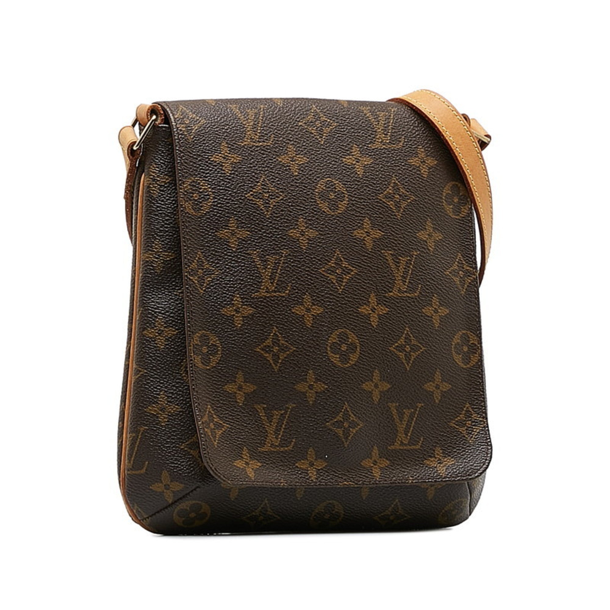 Louis Vuitton Brown Monogram Monogram Leather Shoulder Bag (Pre-Owned)