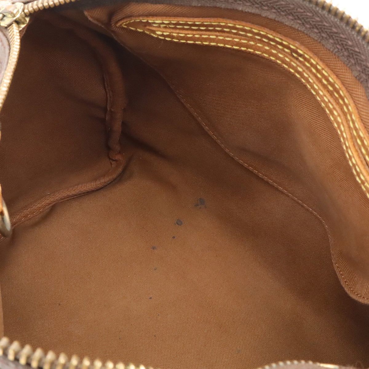 Louis Vuitton Brown Monogram Canvas Boston Bag Handbag (Pre-Owned)