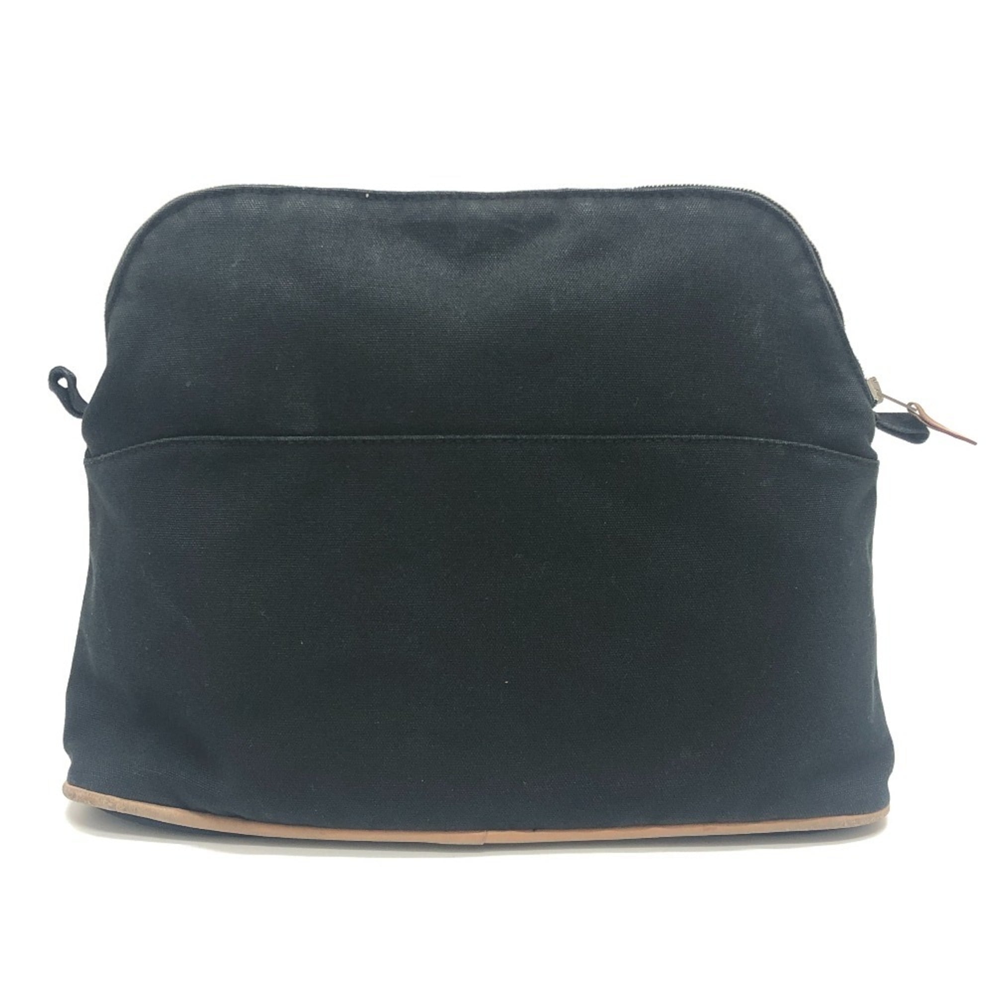 Hermes Bolide Black Cotton Pouch (Pre-Owned)