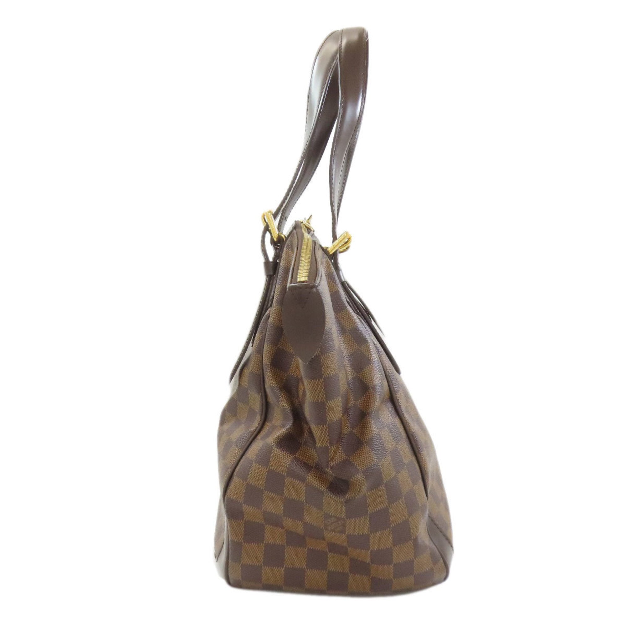 Louis Vuitton Damier Damier Canvas Ebene Damier Canvas Handbag (Pre-Owned)
