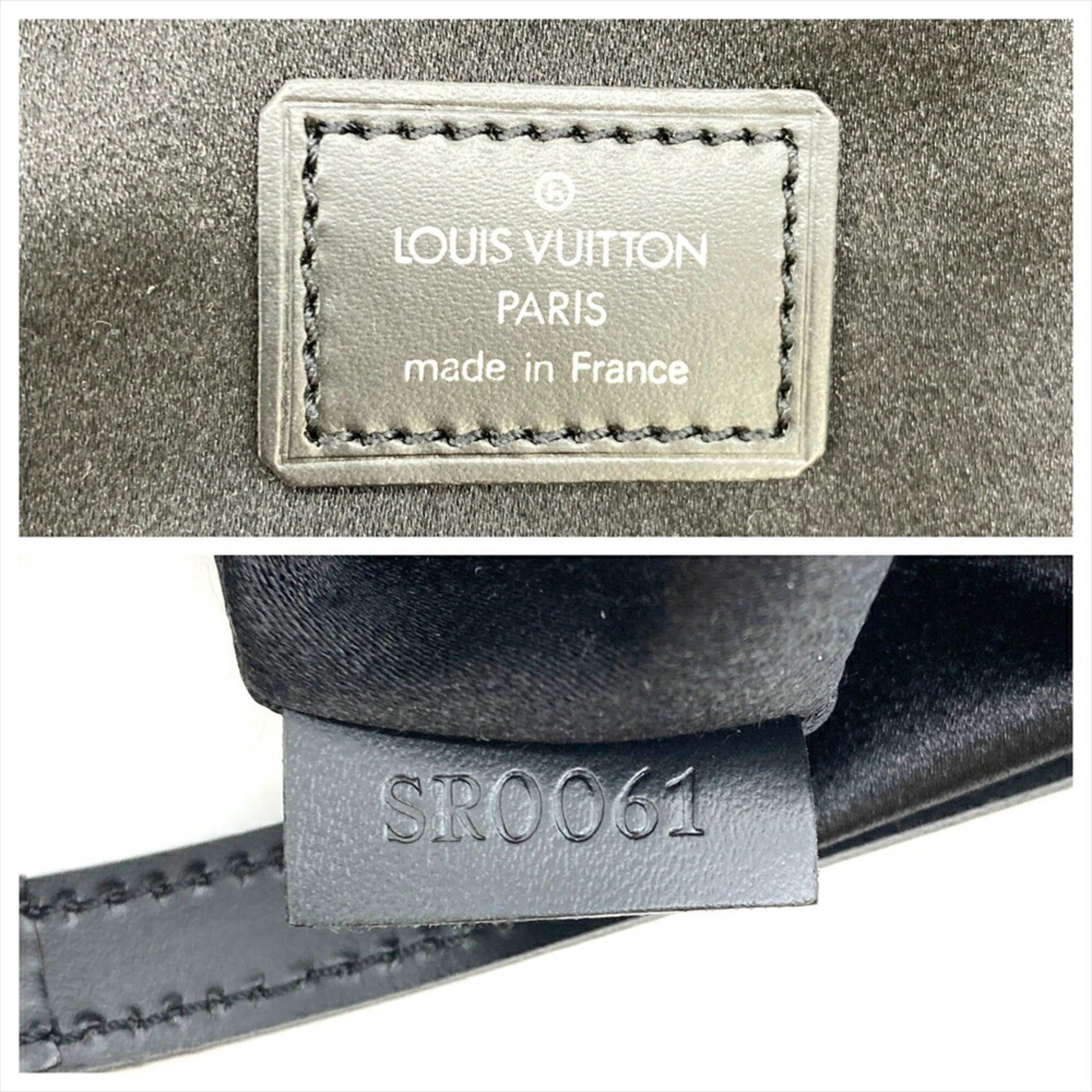 Louis Vuitton Monogram Satin Black Monogram Noir Monogram Satin Shoulder Bag (Pre-Owned)