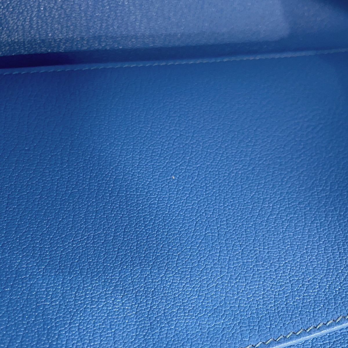 Hermes Birkin Blue Paradise Taurillon Clemence Leather Handbag (Pre-Owned)