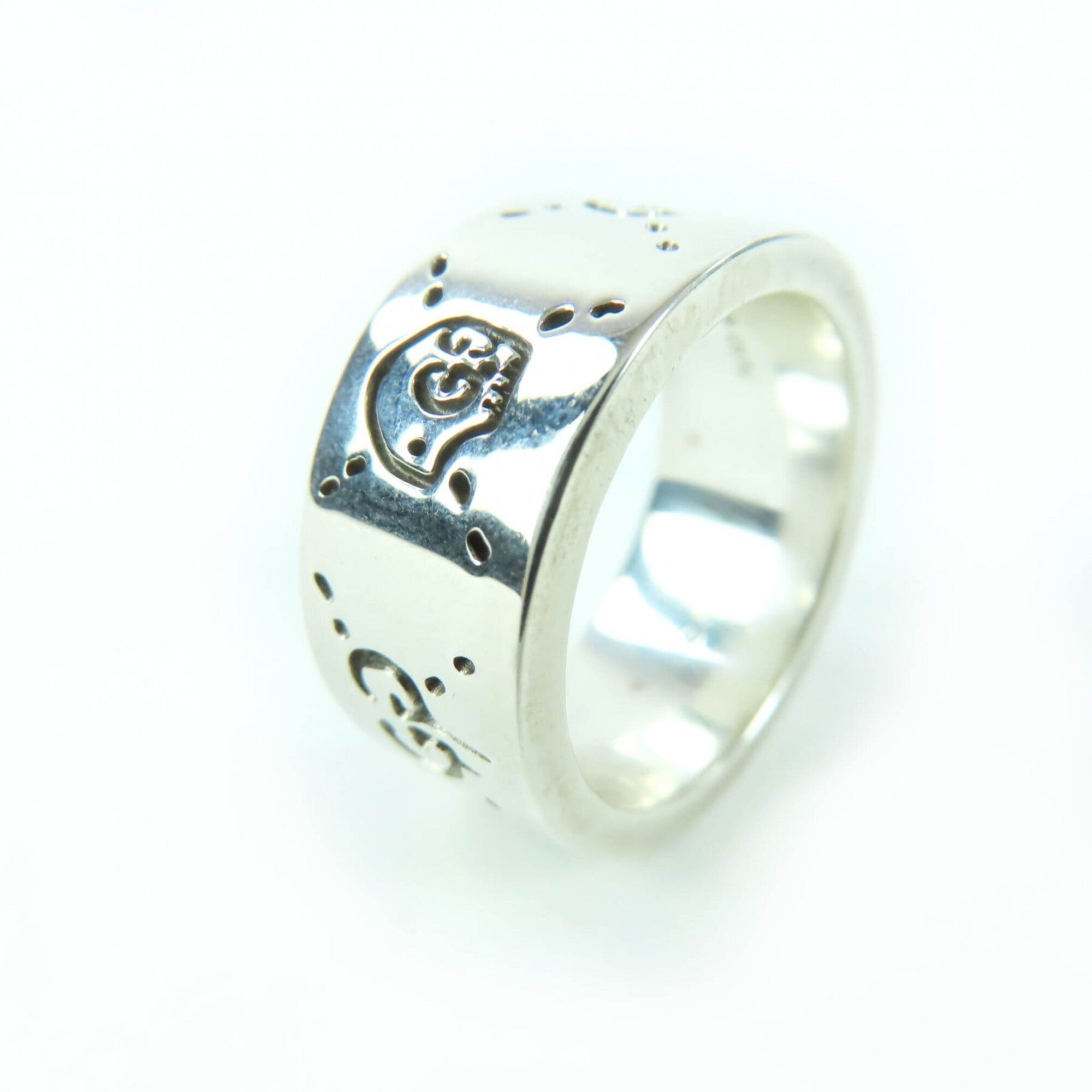 Gucci Silver Silver 925 Band Ring (Pre-Owned)
