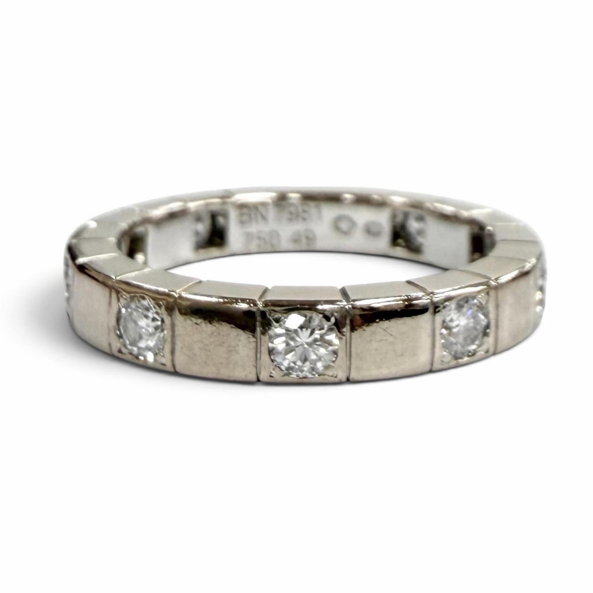 Cartier White Gold White Gold (18K) Band Ring (Pre-Owned)