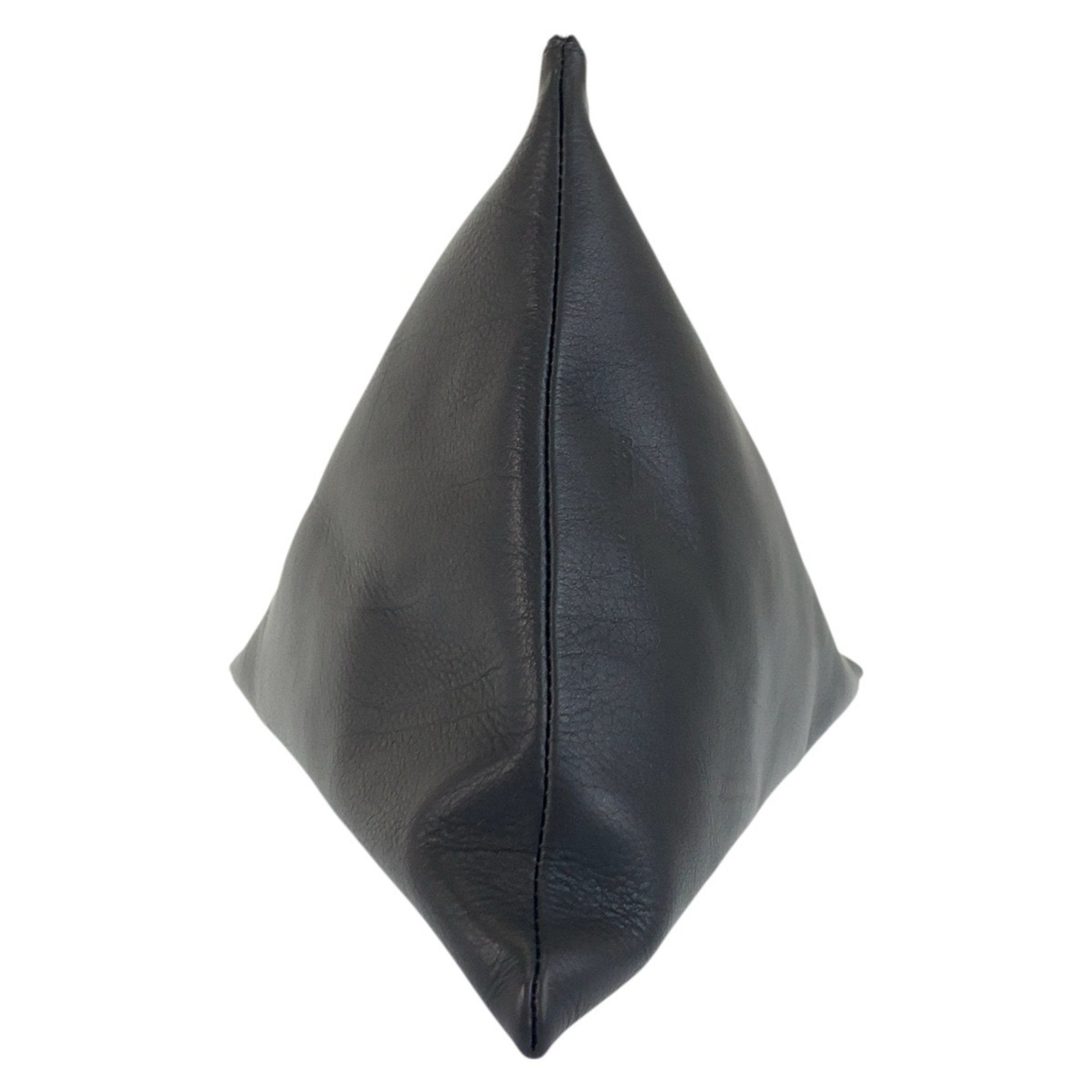 Bottega Veneta Black Leather Clutch Bag (Pre-Owned)