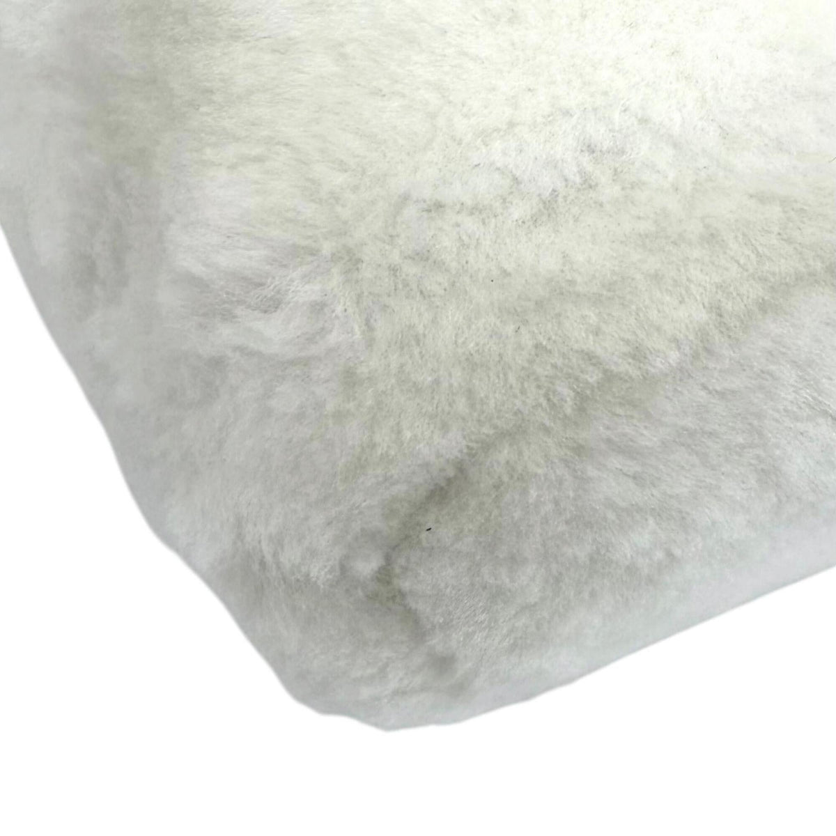 Miu Miu White Fur Shoulder Bag (Pre-Owned)