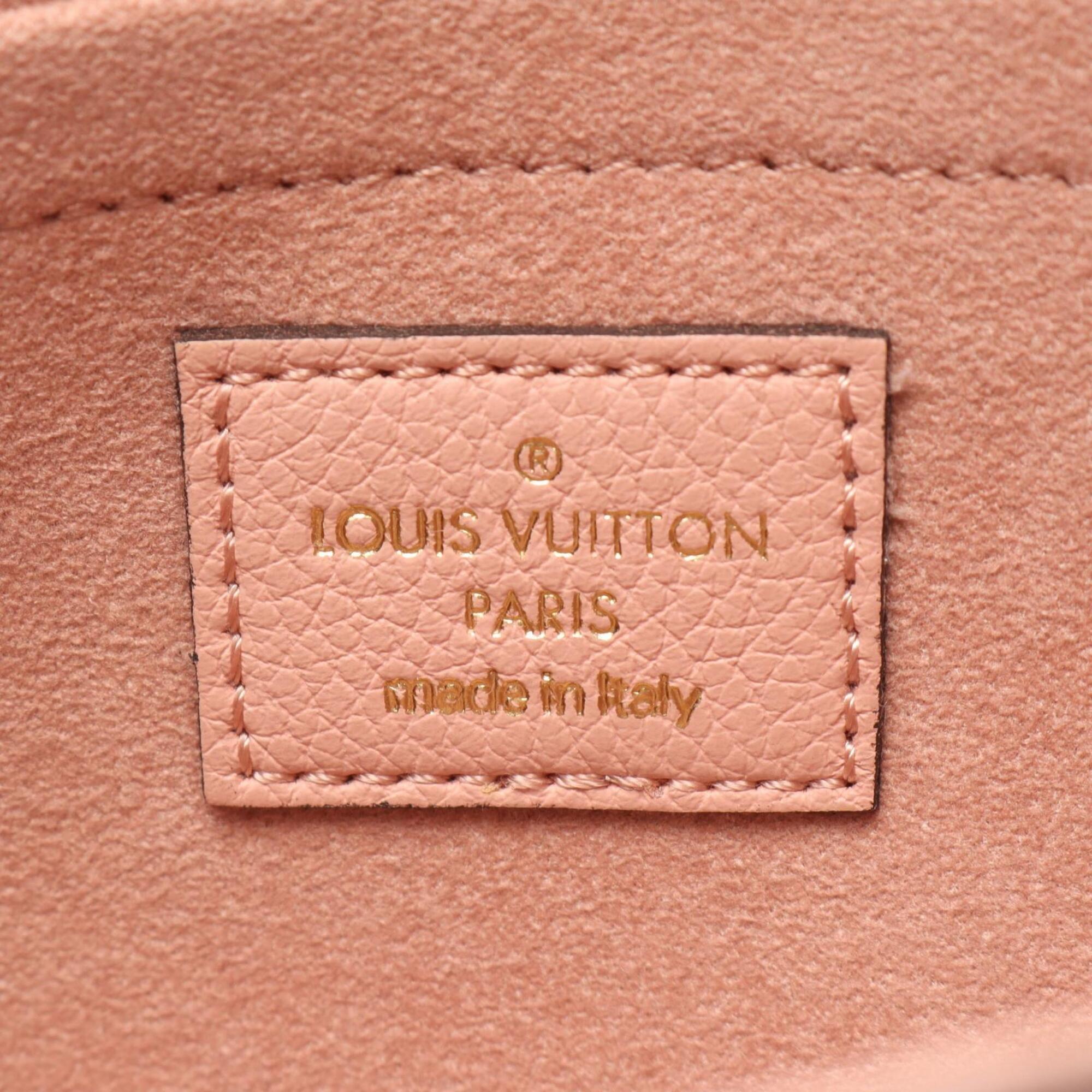 Louis Vuitton Pink Rose Poudre Monogram Empreinte Handbag Pochette Pouch Shoulder Bag (Pre-Owned)
