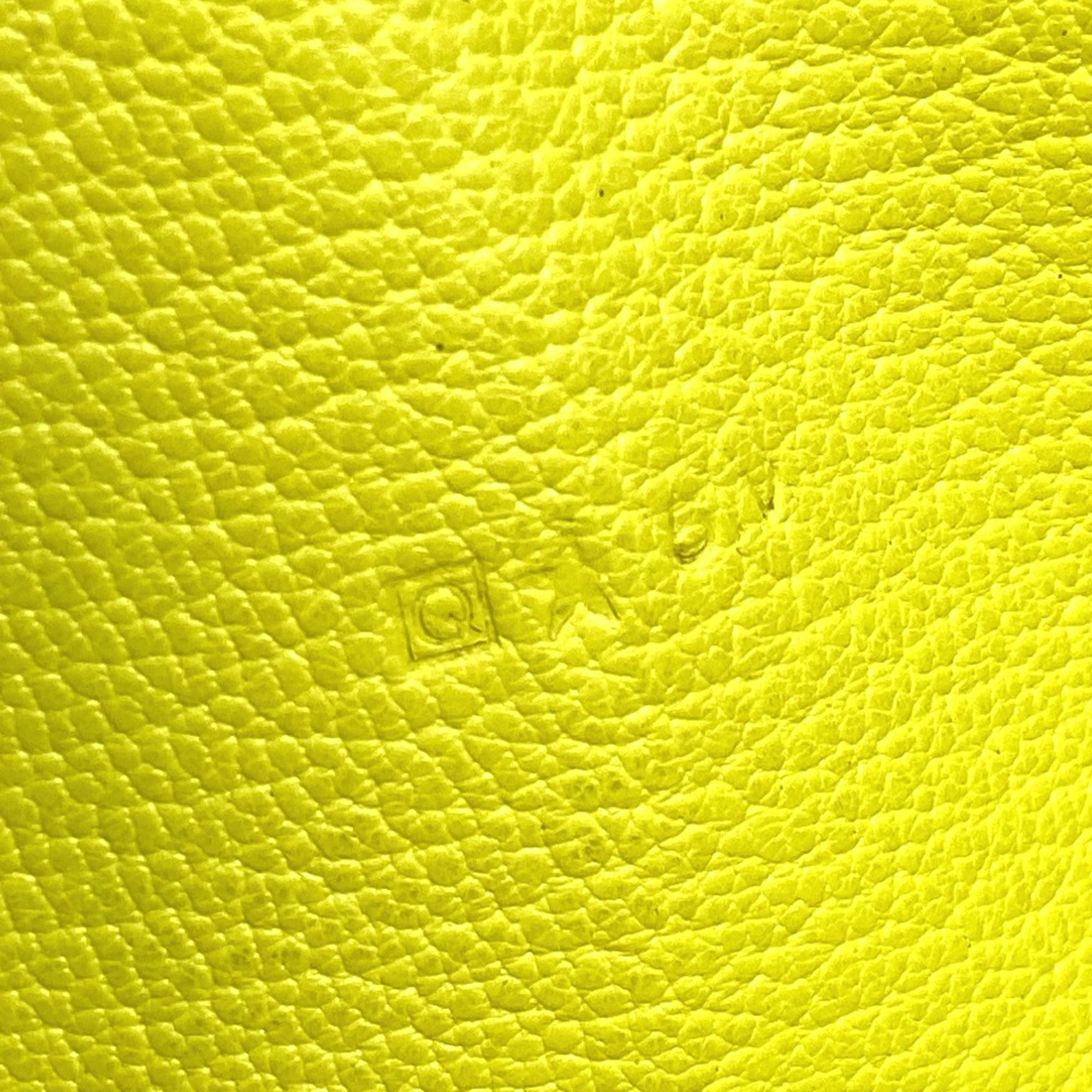 Hermes Yellow Leather Long Wallet (Bi-Fold) (Pre-Owned)
