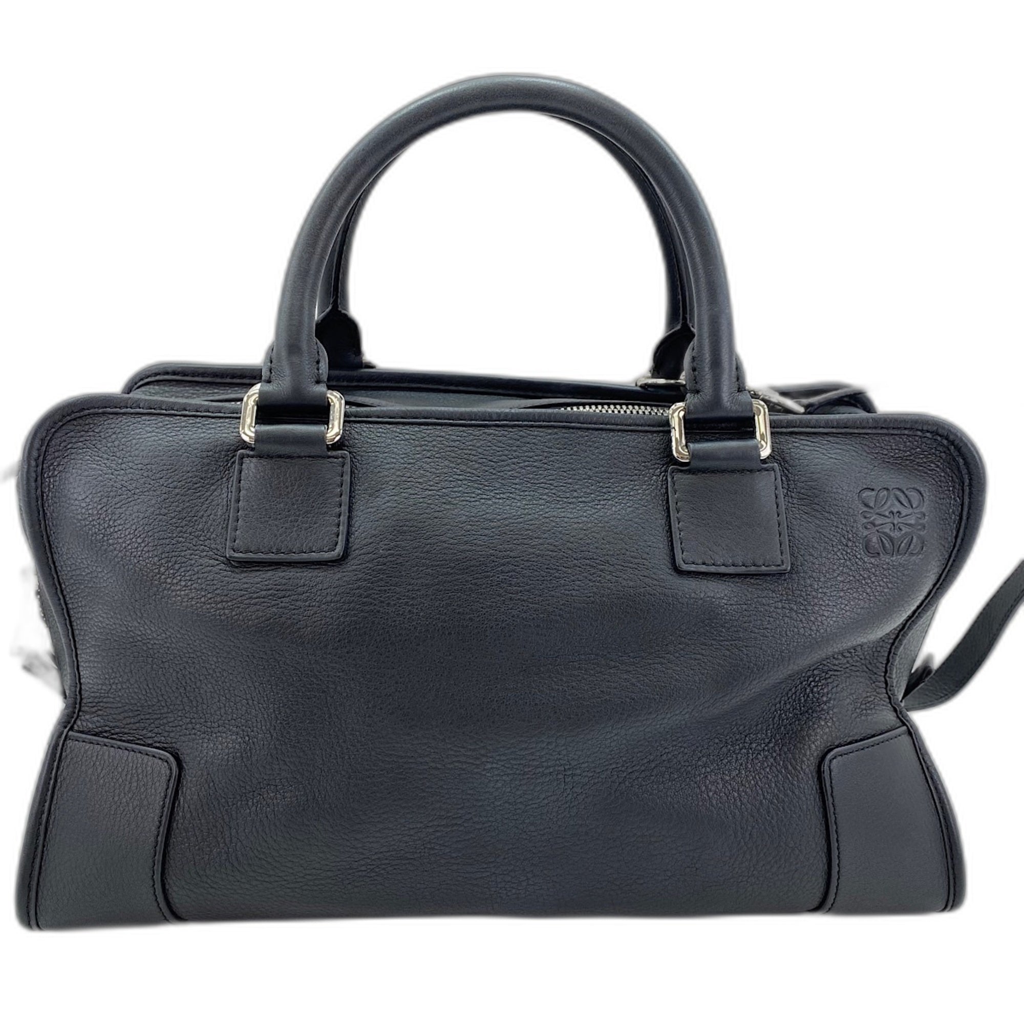 Loewe Black Leather Handbag (Pre-Owned)