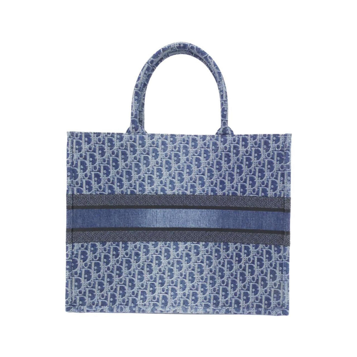 Christian Dior Blue Denim Handbag (Pre-Owned)