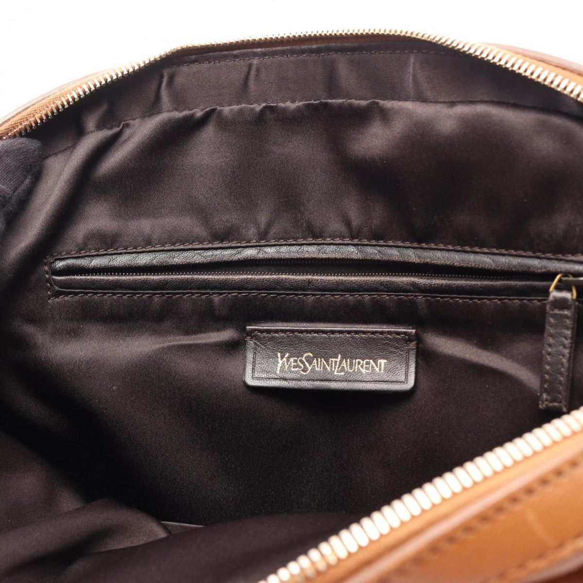 Yves Saint Laurent Brown Leather Handbag (Pre-Owned)
