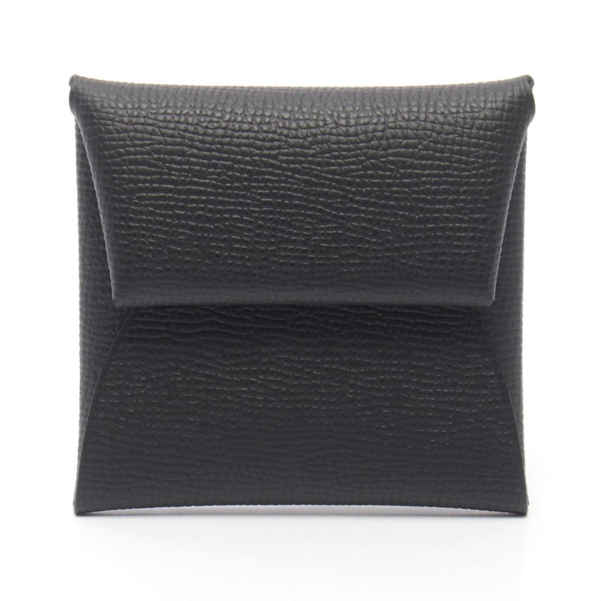 Hermes Black Epsom Leather Coin Purse/Coin Case (Pre-Owned)