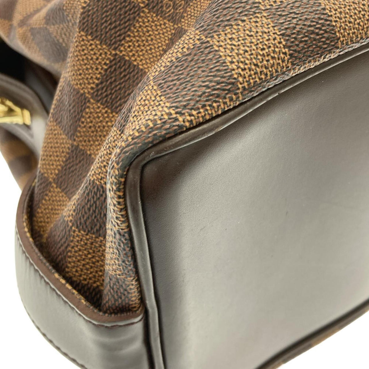 Louis Vuitton Ebene Coated Canvas Shoulder Bag (Pre-Owned)