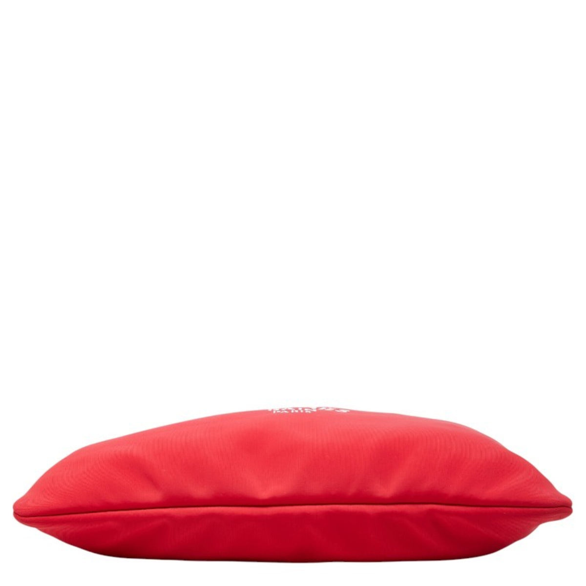 Hermes Red Color White Polyamide Clutch Bag Handbag Pouch (Pre-Owned)