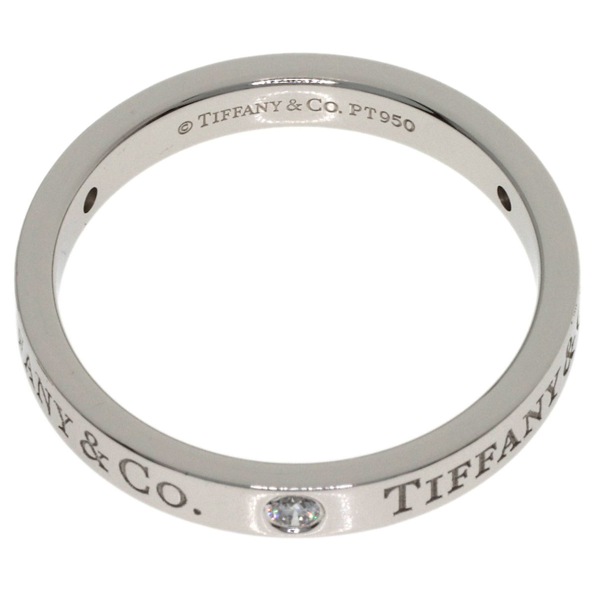 Tiffany Platinum 950 Band Ring (Pre-Owned)