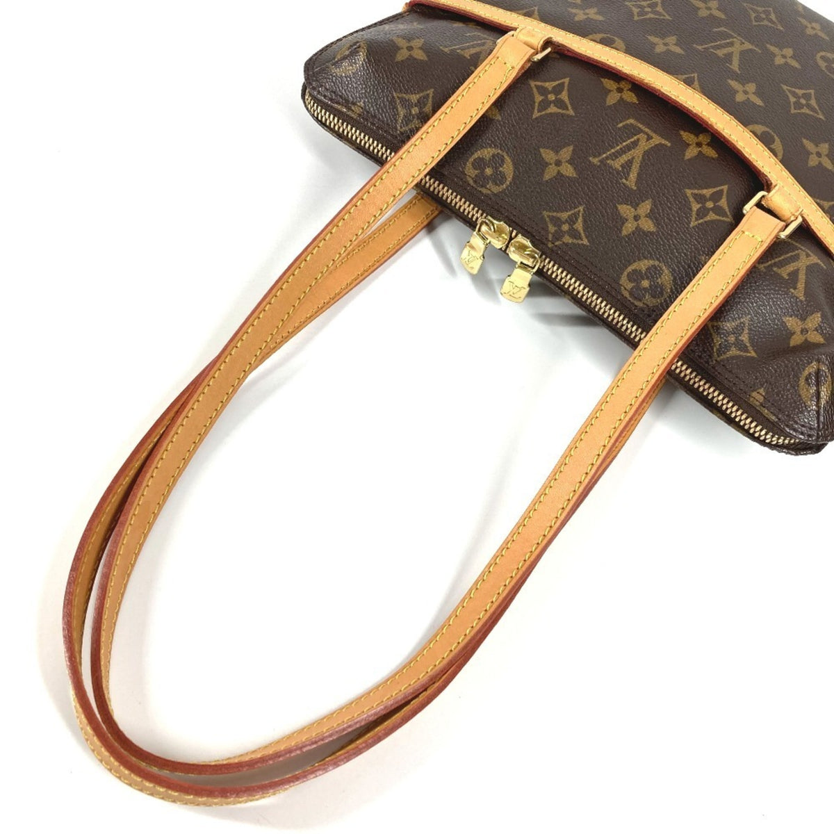 Louis Vuitton Brown Monogram Monogram Shoulder Bag Tote Bag (Pre-Owned)