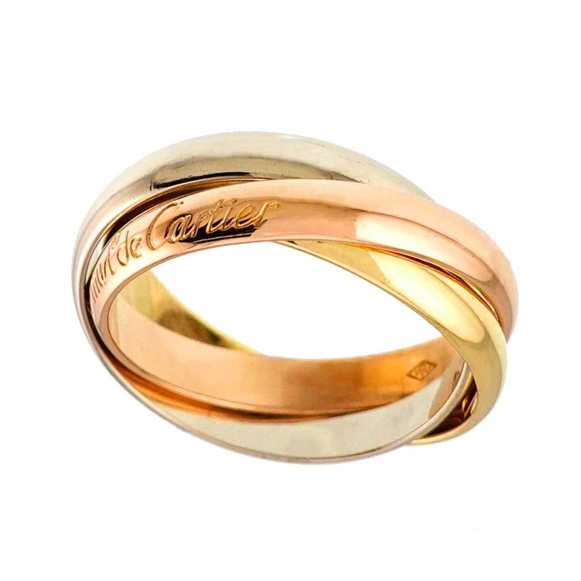 Cartier Yellow Gold (18K) Pink Gold (18K) White Gold (18K) Band Ring (Pre-Owned)